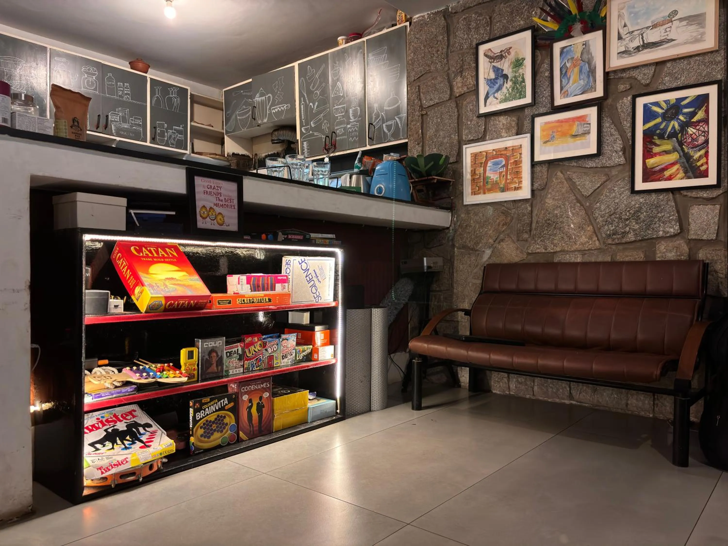 Game Room in BYOC Hostels - Indiranagar