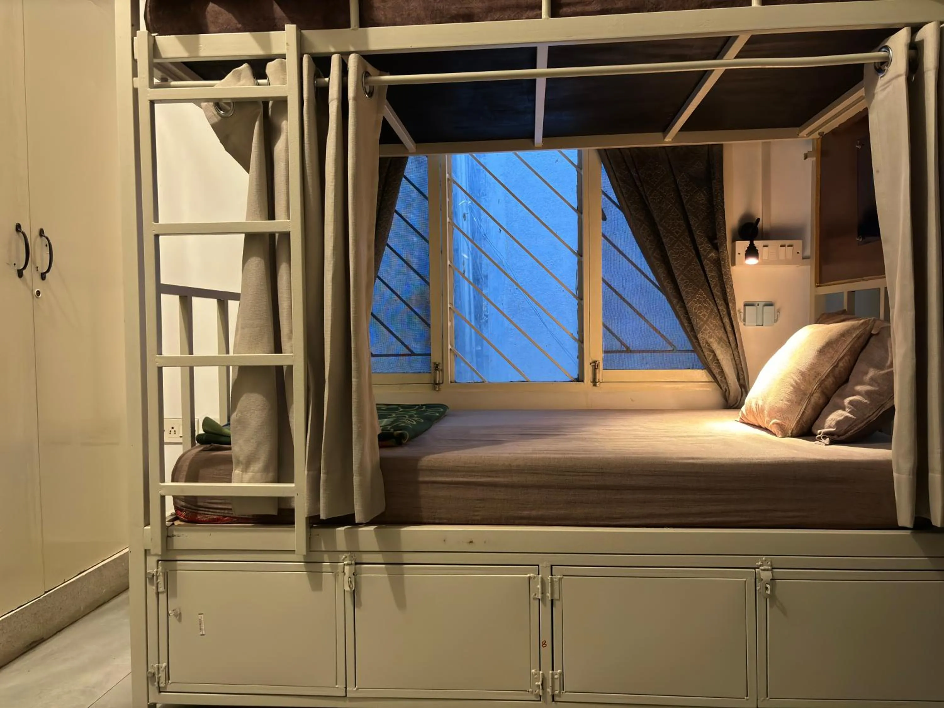 bunk bed, Bed in BYOC Hostels - Indiranagar