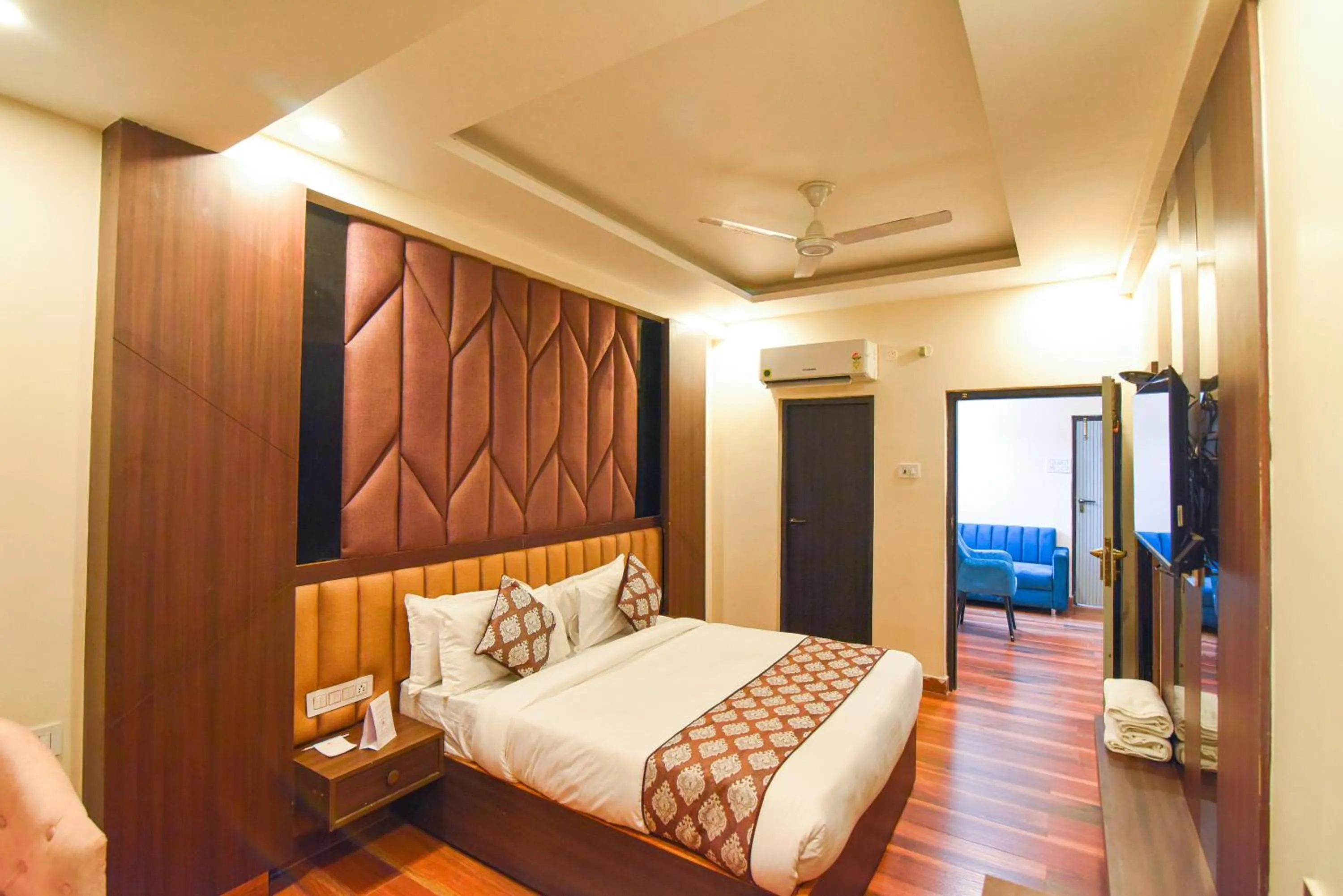 Photo of the whole room, Bed in Hotel Swagat Suites