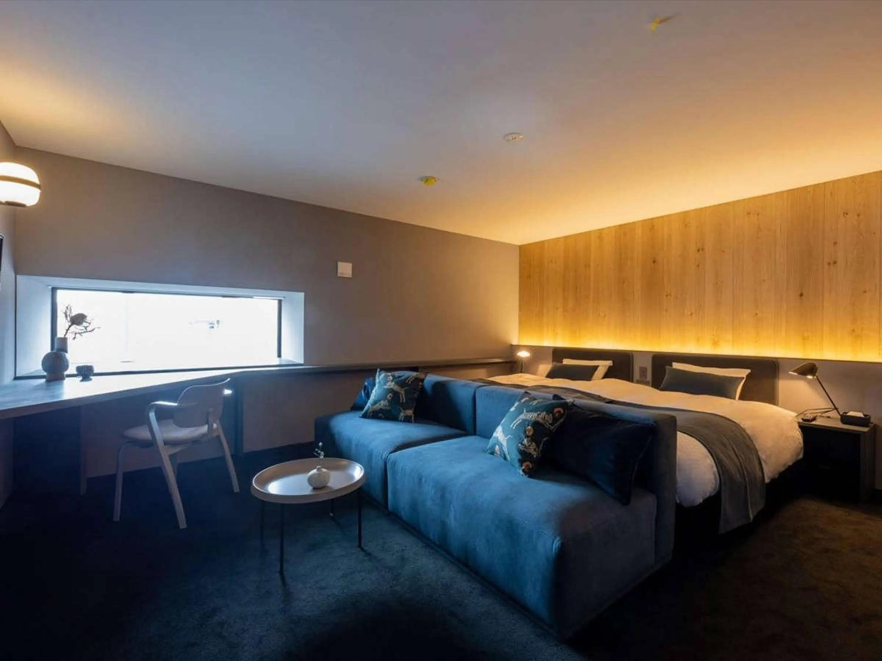 Bed in NIPPONIA HOTEL Hakodate Port Town