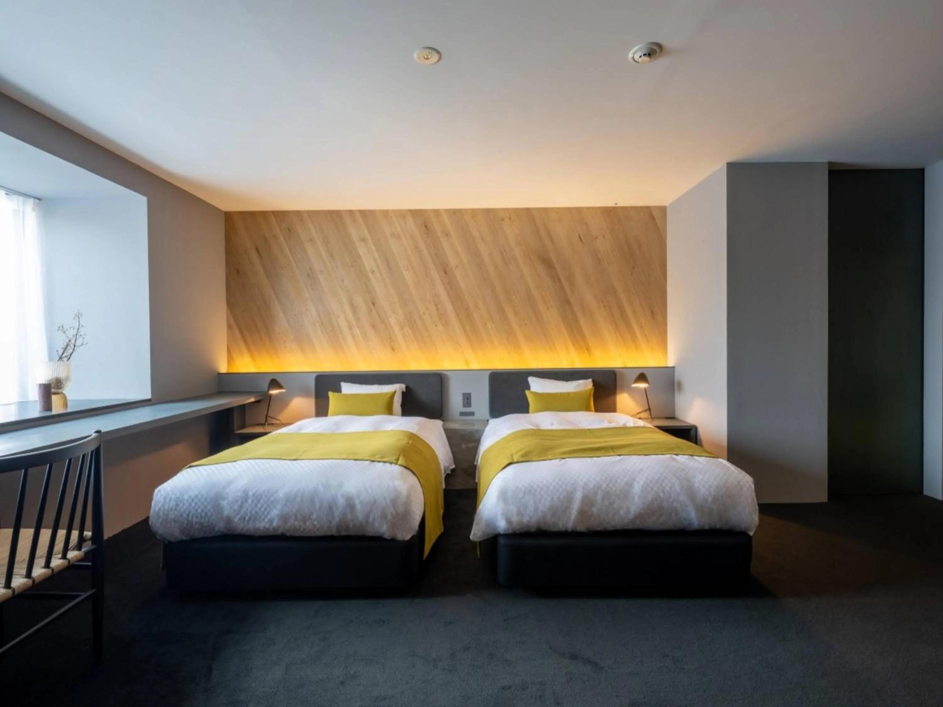 Bed in NIPPONIA HOTEL Hakodate Port Town