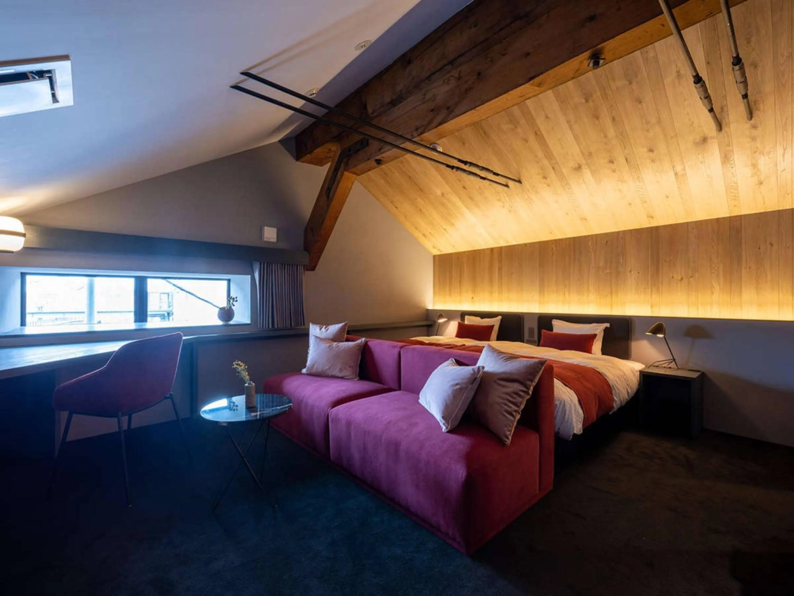 Bed in NIPPONIA HOTEL Hakodate Port Town
