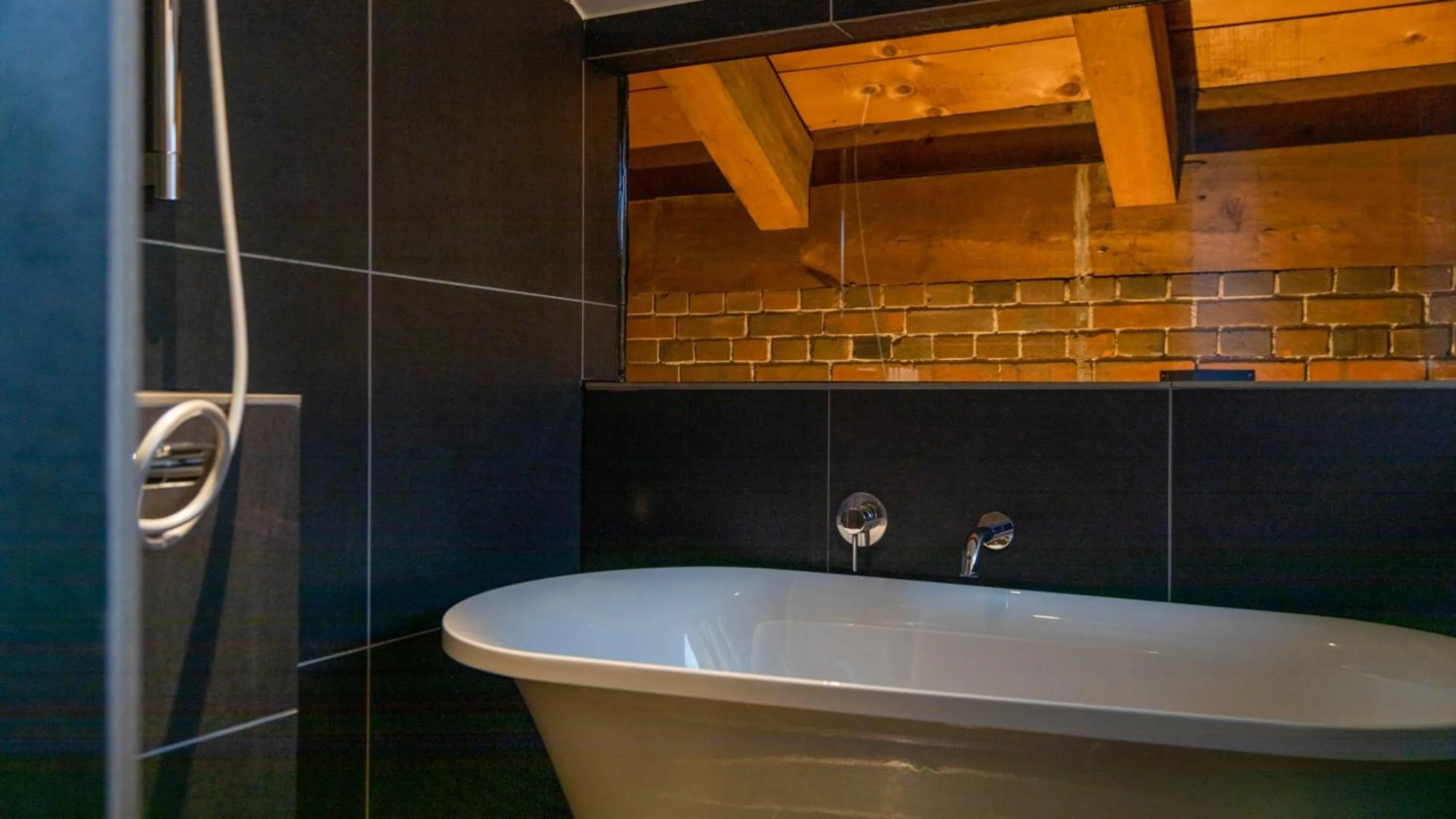 Bathroom in NIPPONIA HOTEL Hakodate Port Town