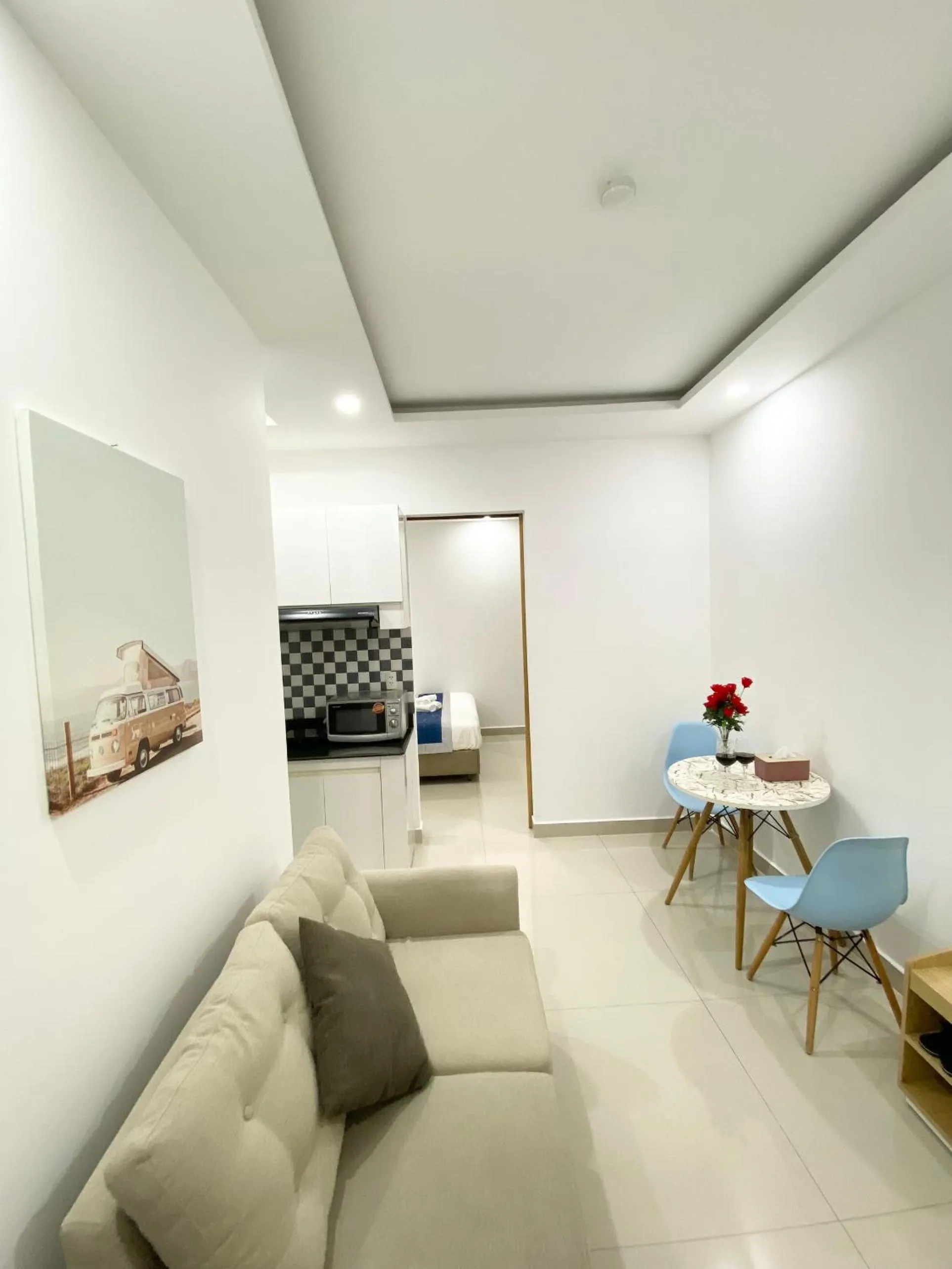 Dining area in Home Away Minh Khai - Serviced Apartment