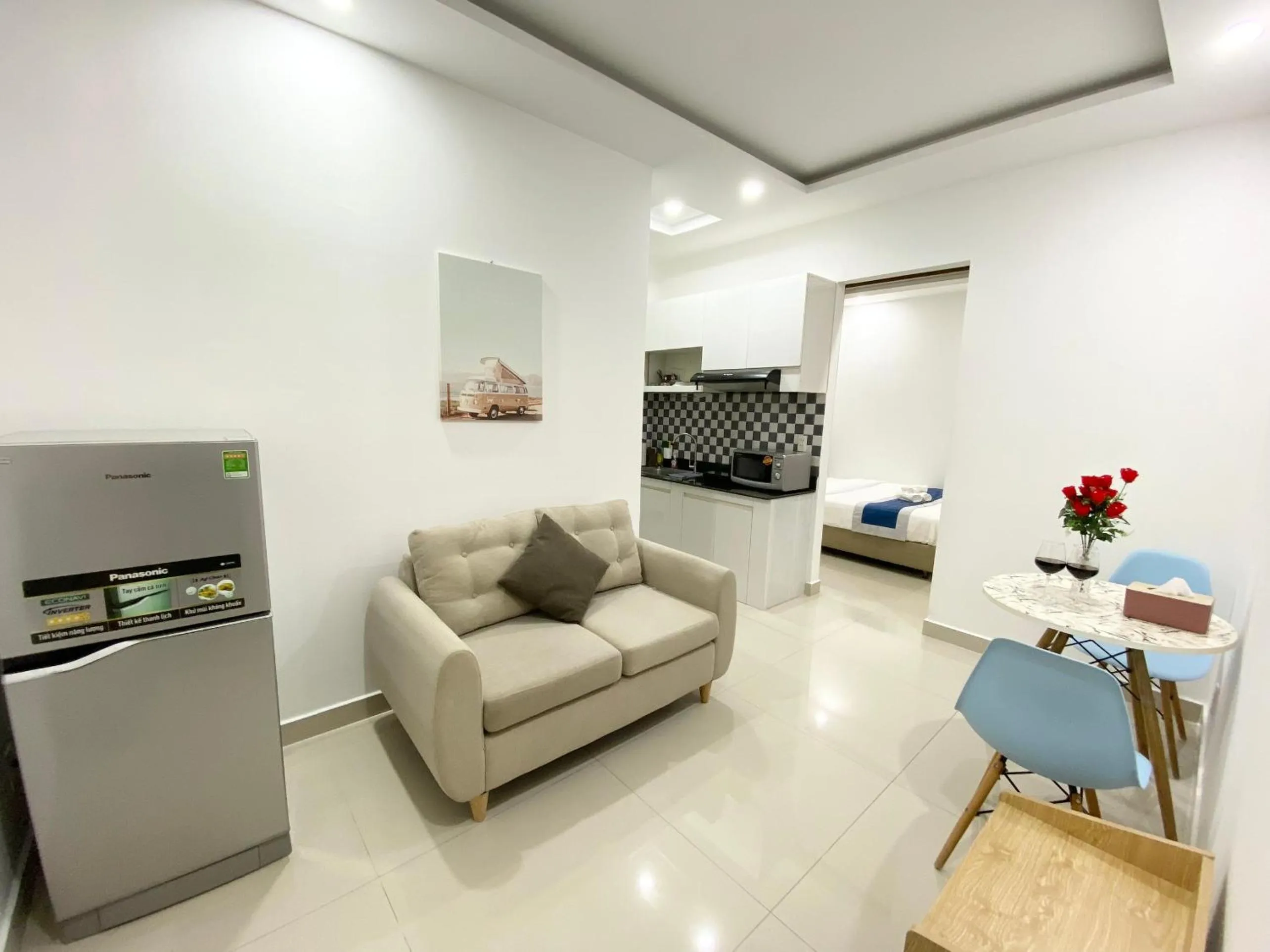 Living room in Home Away Minh Khai - Serviced Apartment