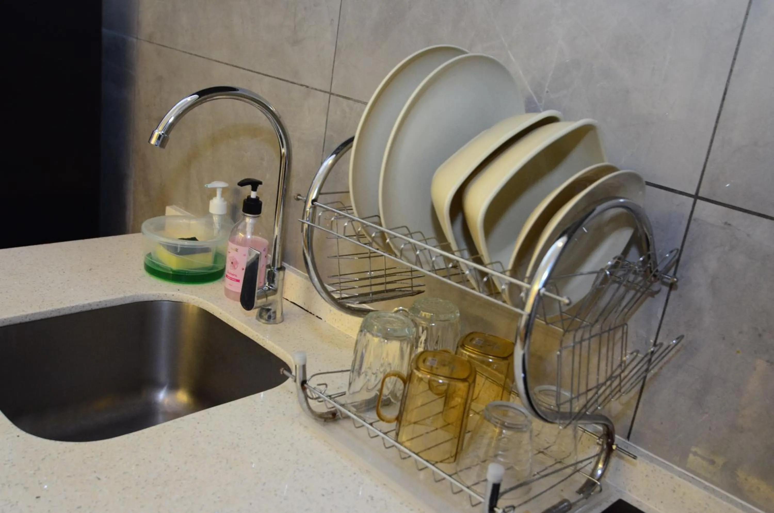 Kitchen or kitchenette in Imperio Residence Melaka by Dream View