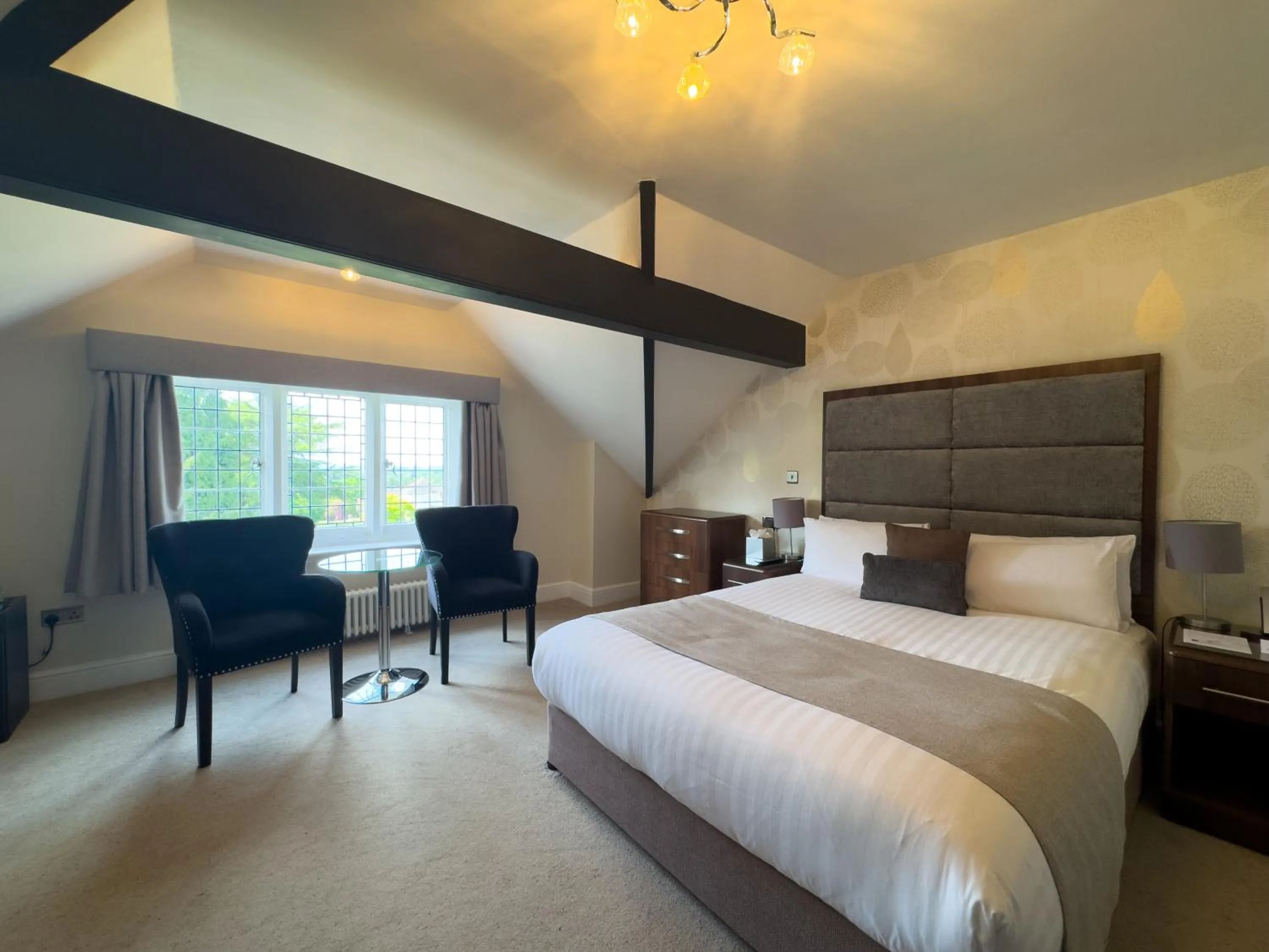 Bedroom, Bed in The Mount Country Manor Hotel & Golf Wolverhampton