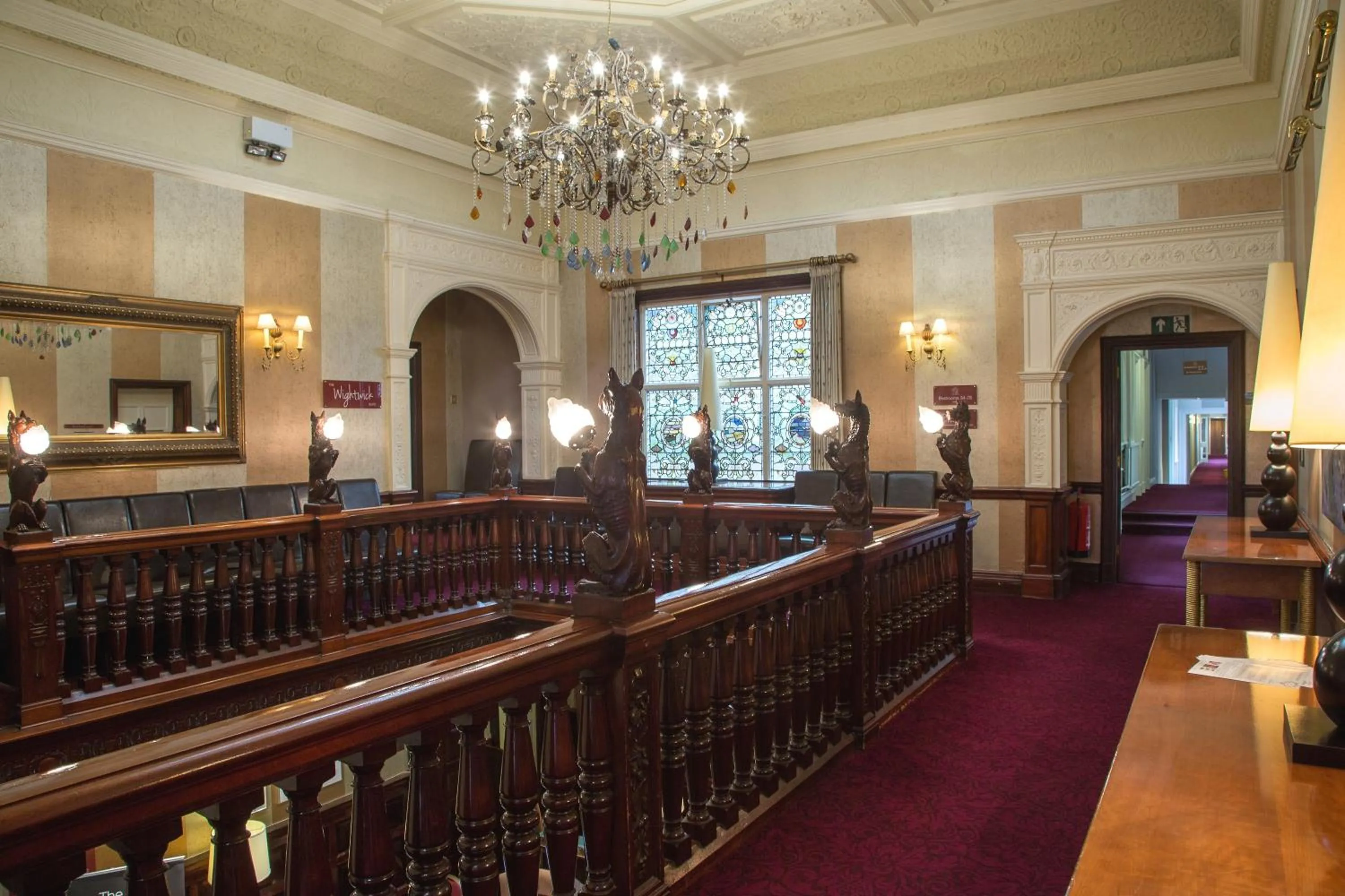 Decorative detail in The Mount Country Manor Hotel & Golf Wolverhampton