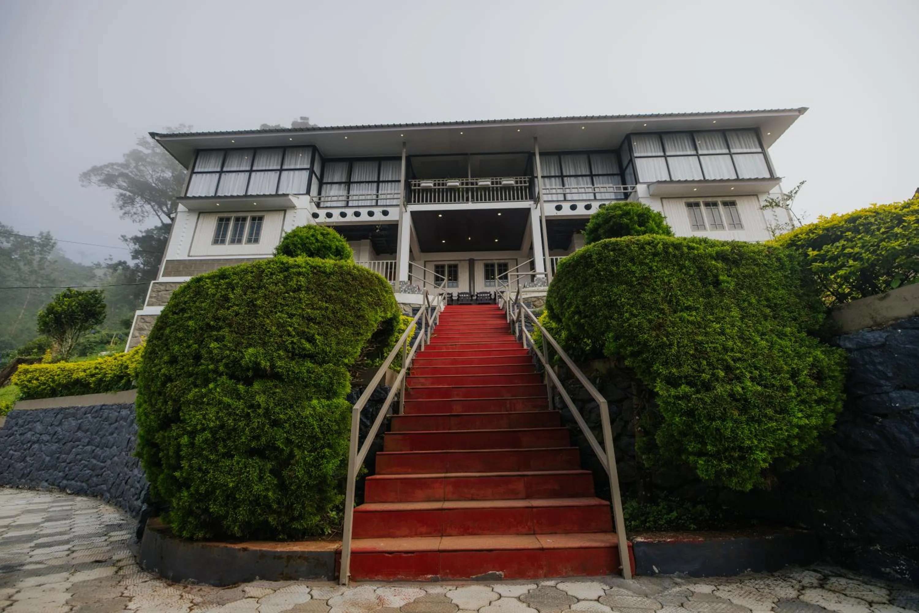 Property building in Misty Courtyard Resort