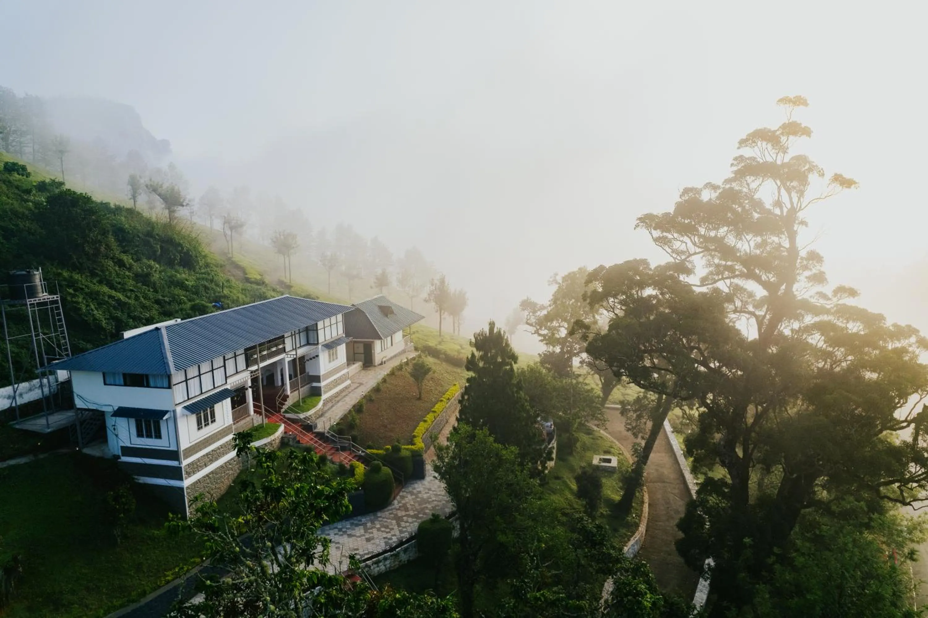 Property building in Misty Courtyard Resort