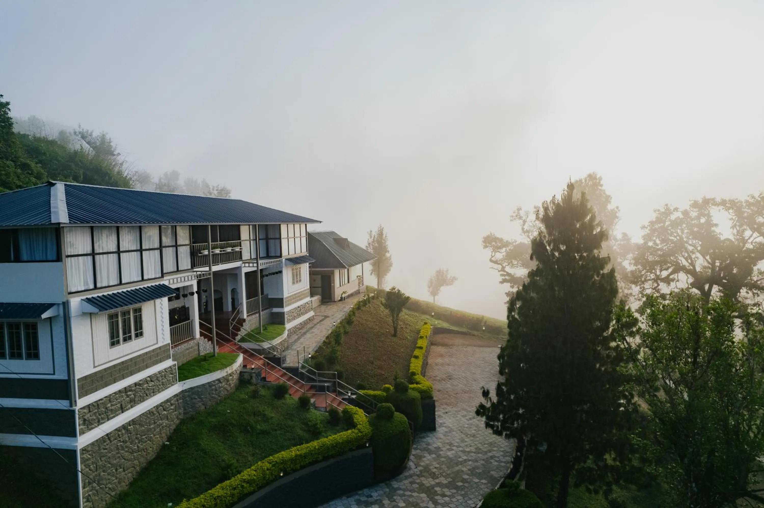 Property building in Misty Courtyard Resort
