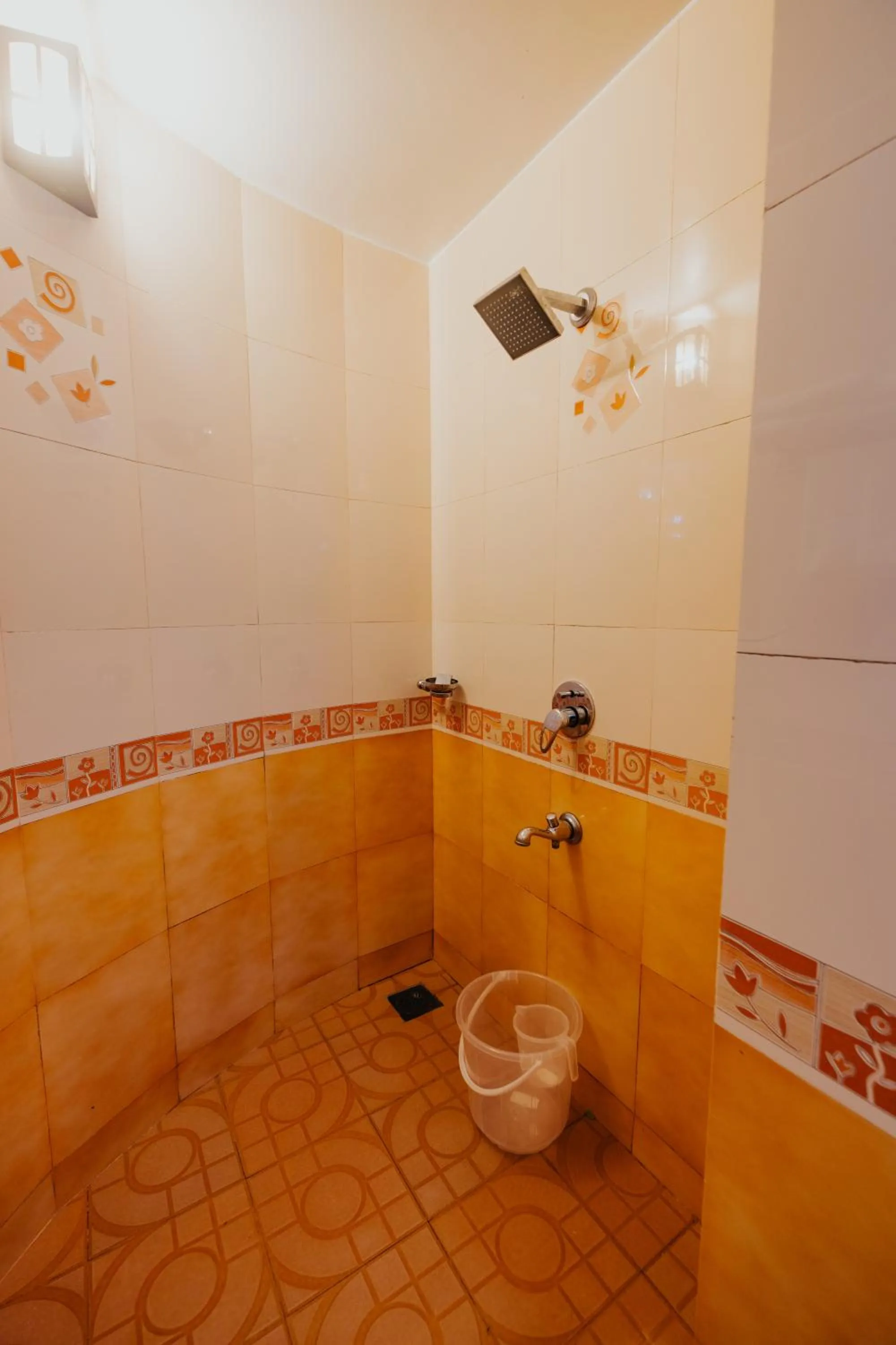 Shower in Misty Courtyard Resort