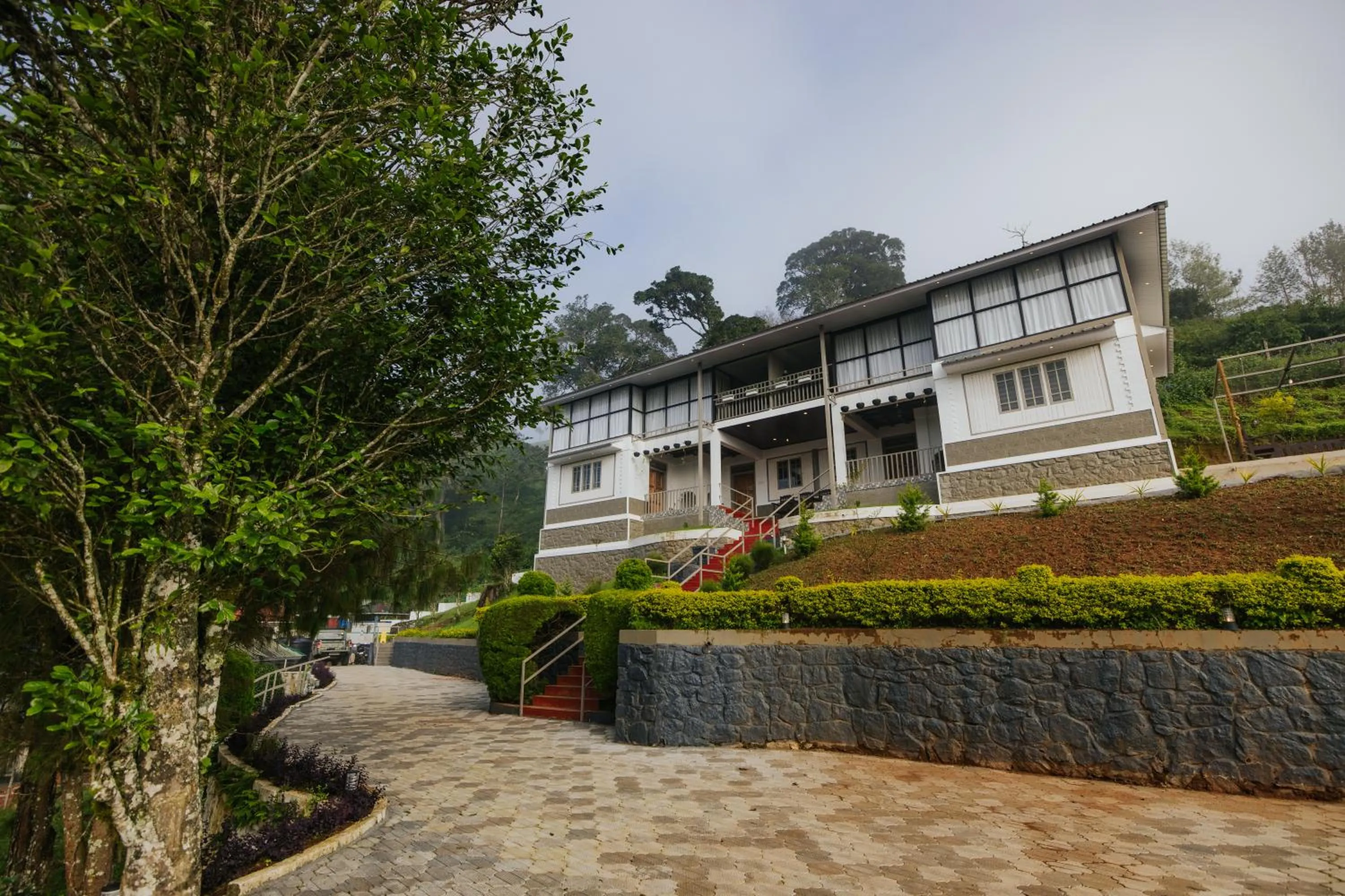 Property building in Misty Courtyard Resort