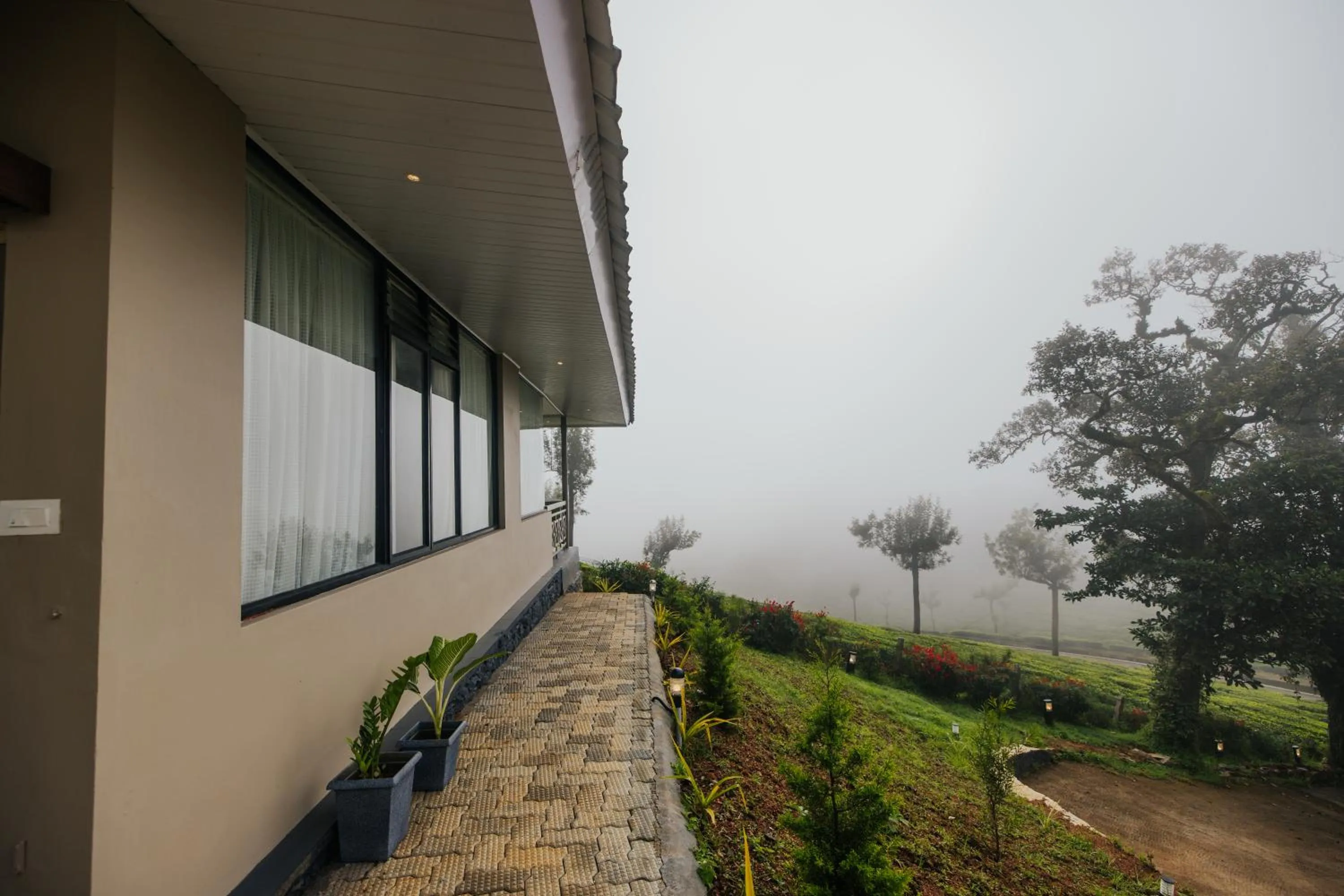 Property building in Misty Courtyard Resort