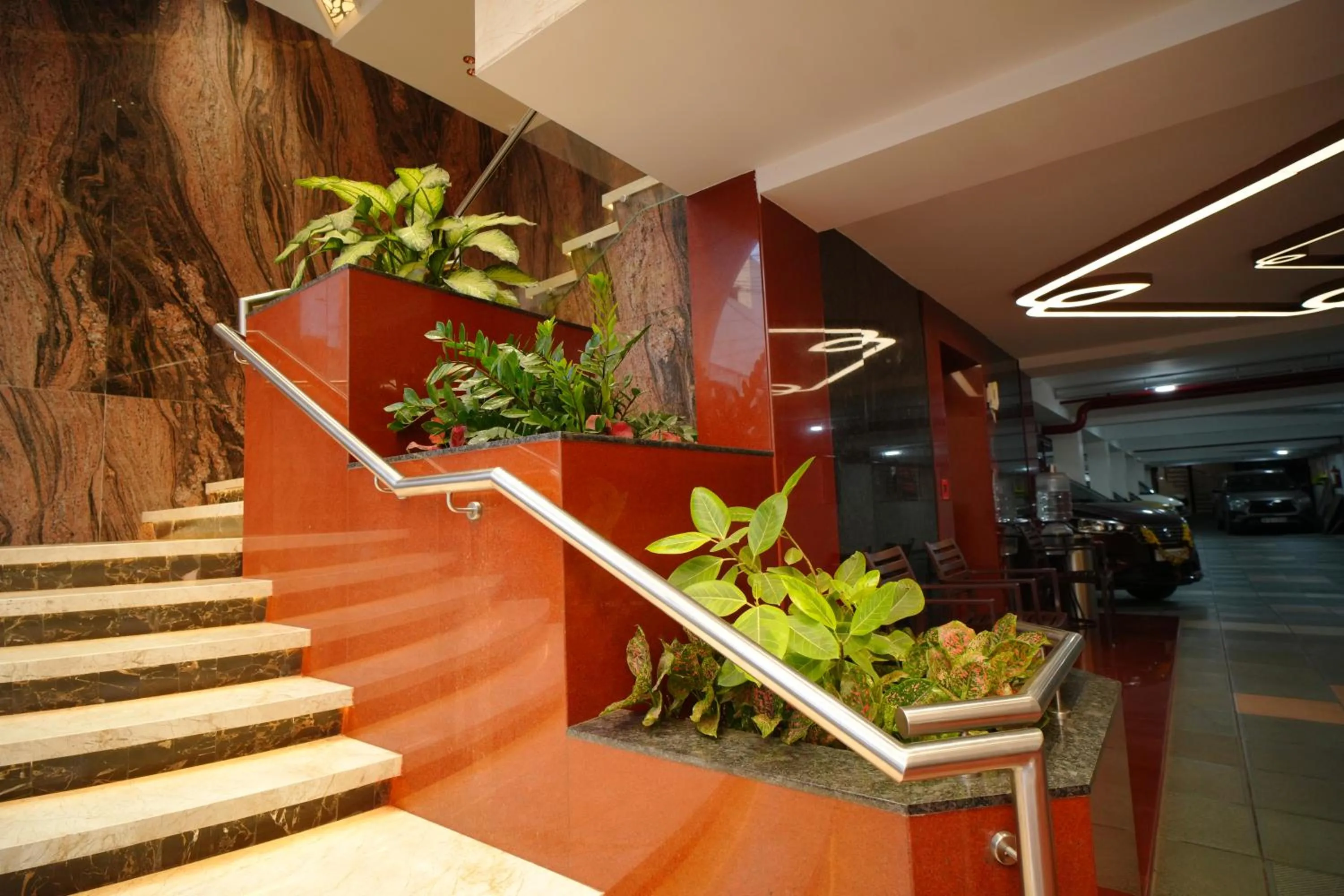 Facade/entrance in Hotel Grand Sabarees