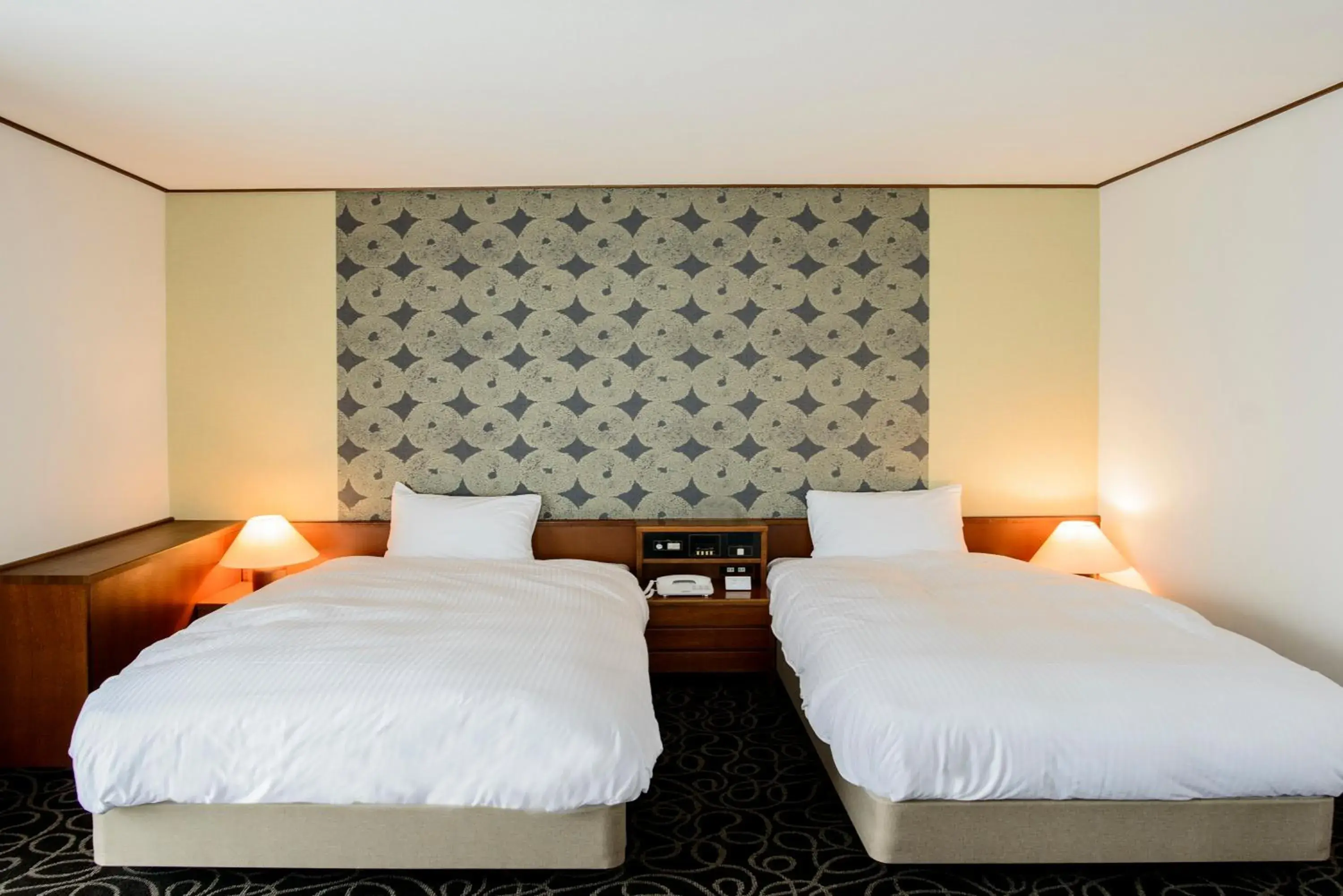 Bed in Suikouen Hotel Bed in Suikouen Hotel