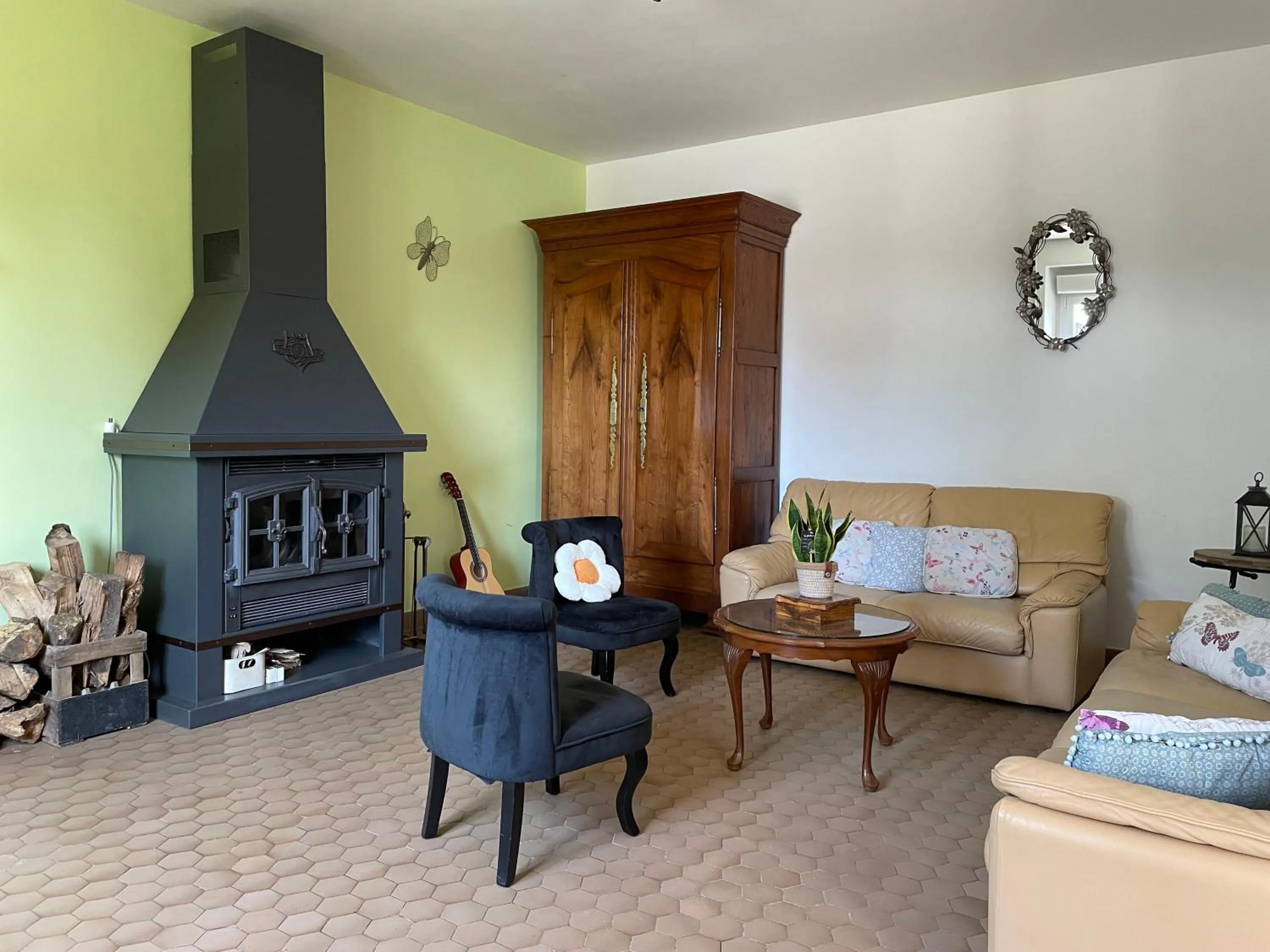 Living room, Seating Area in Gites le Rucher de Kerillis