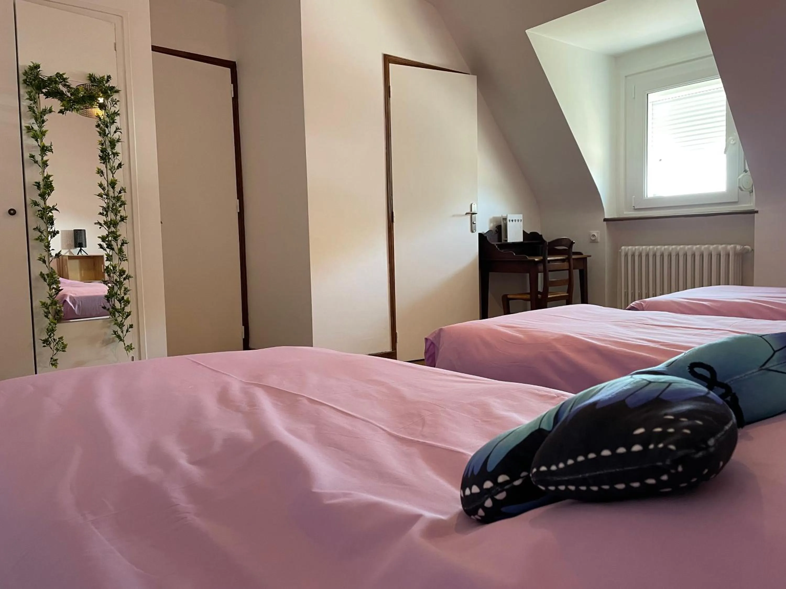 Bed in Gites le Rucher de Kerillis