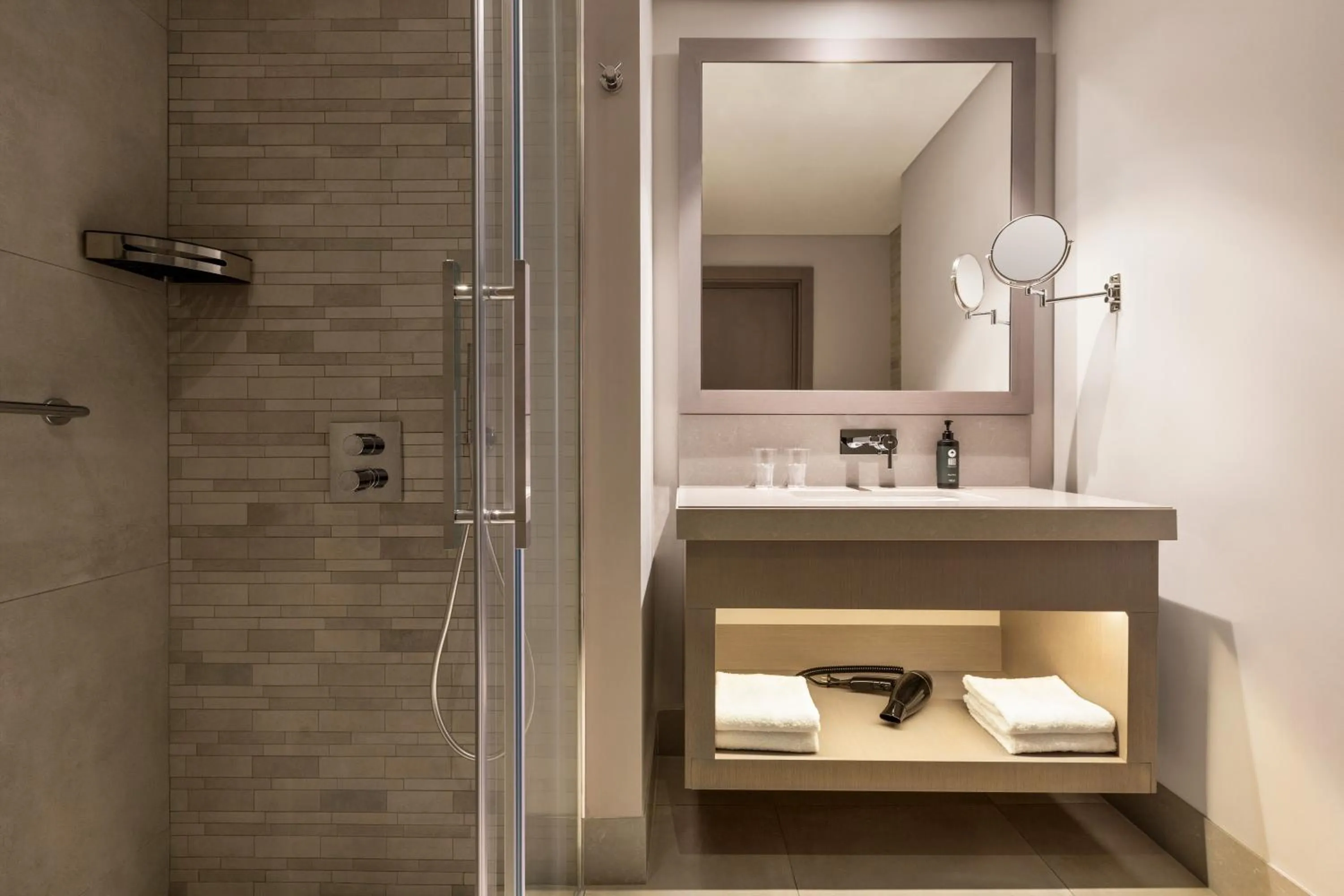 Shower in Ramada Plaza by Wyndham Batumi & Casino