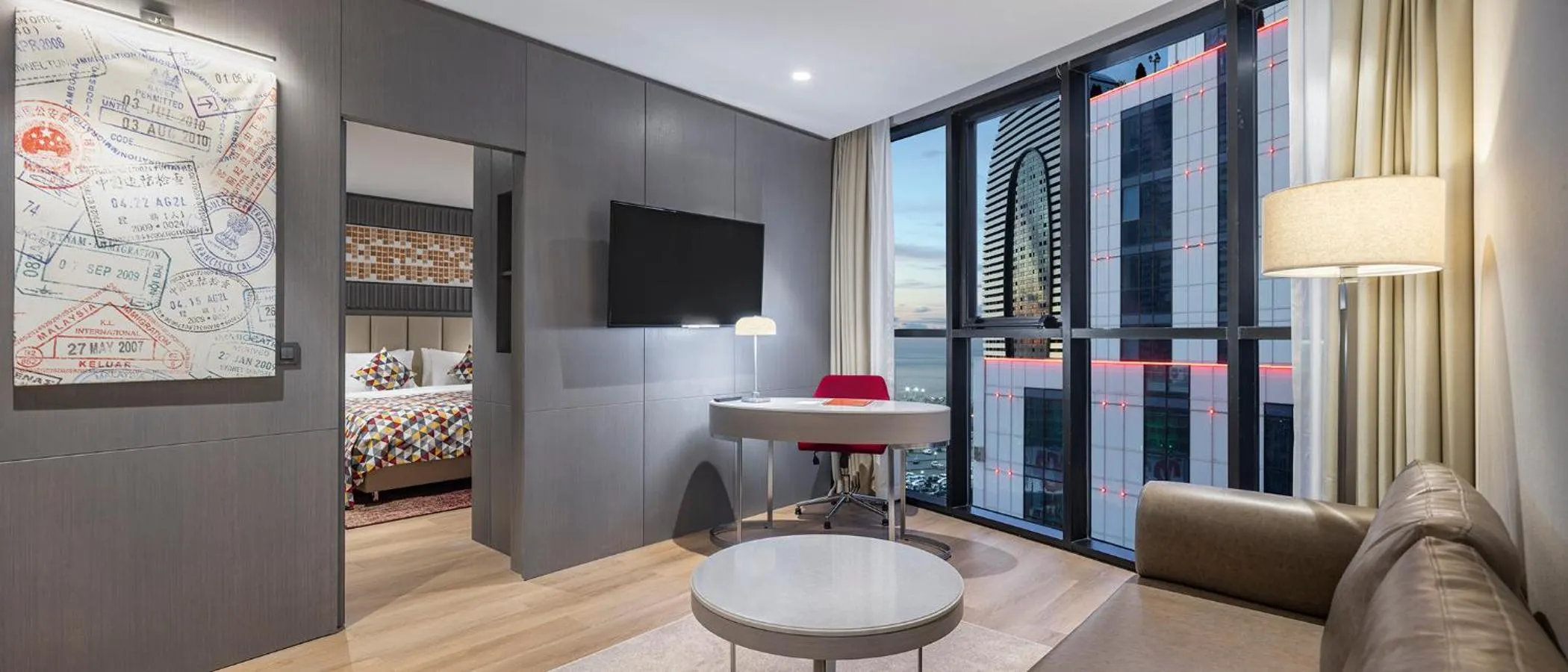 Bedroom, Bed in Ramada Plaza by Wyndham Batumi & Casino