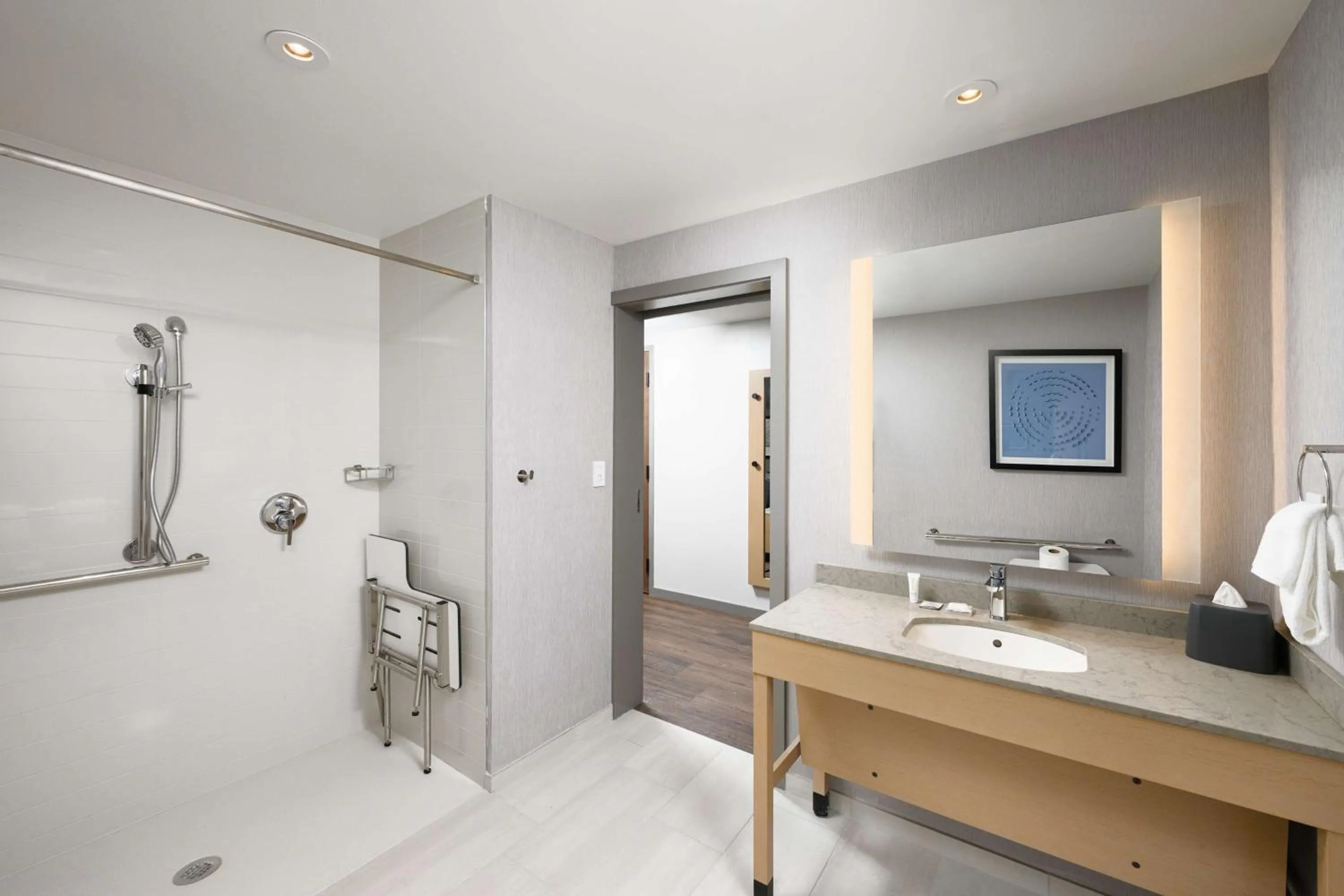 Bathroom in Hyatt Place Albany Downtown