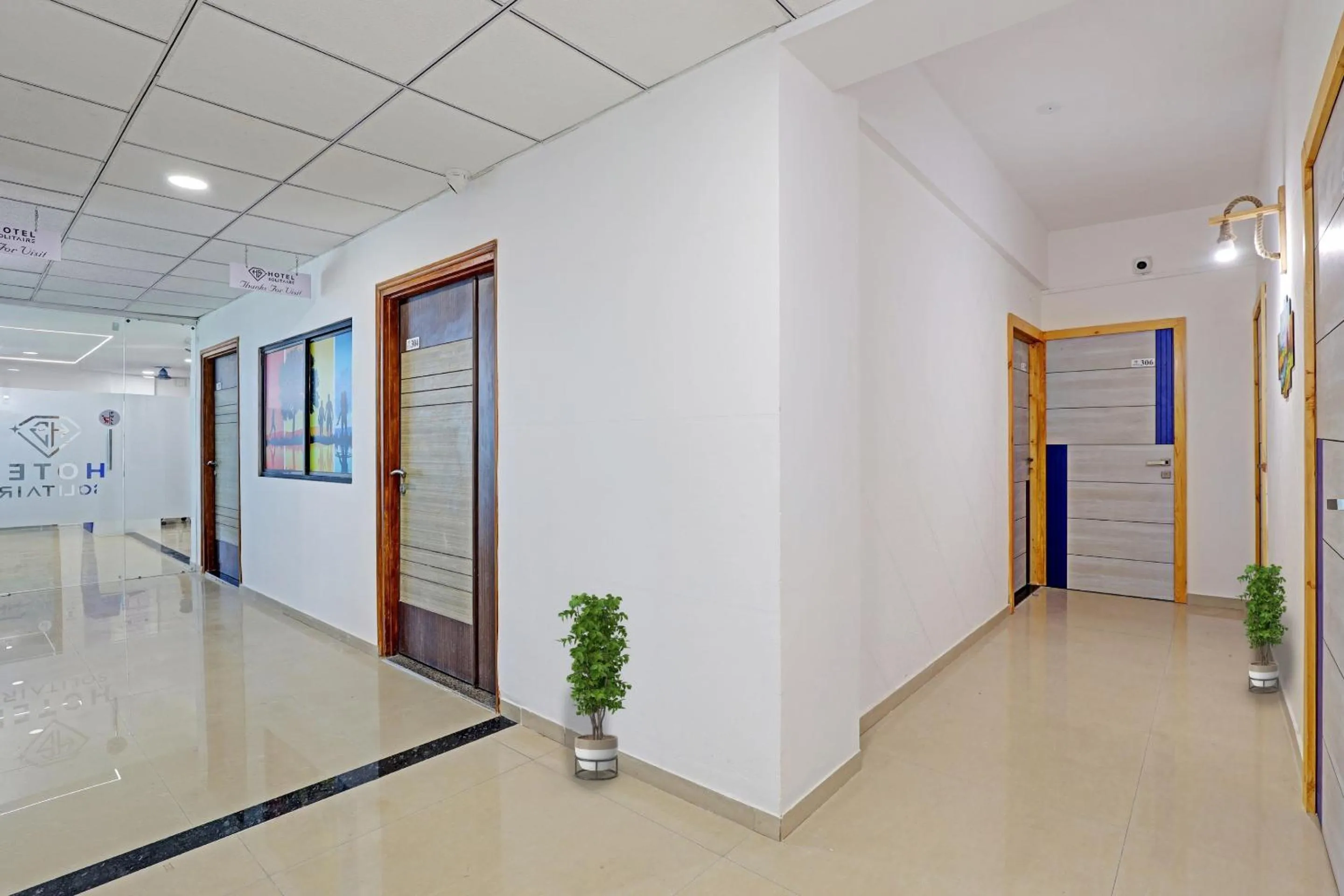 Lobby or reception in Hotel Solitaire, Best Luxurious Hotel AC Rooms In Surat