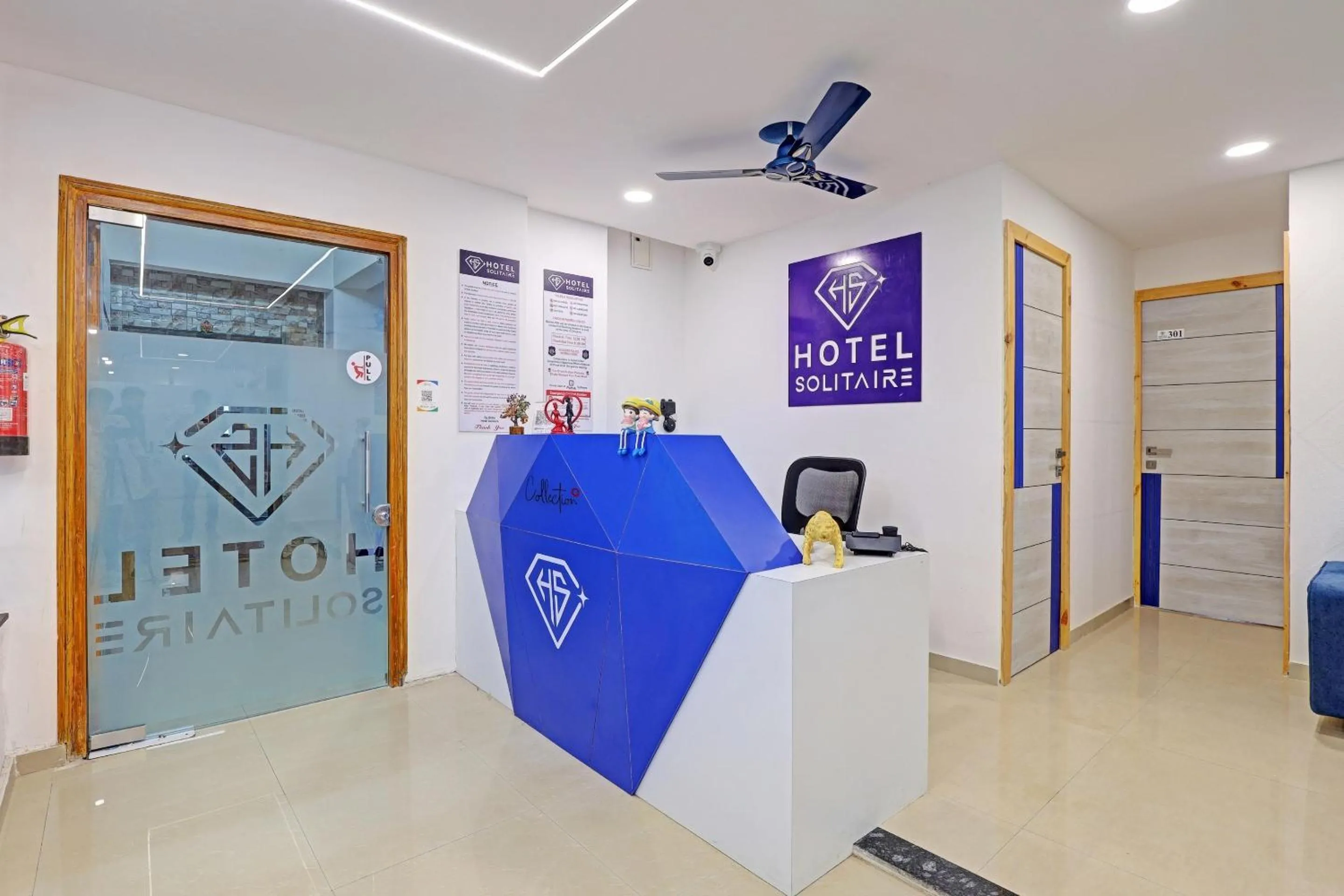 Property logo or sign in Hotel Solitaire, Best Luxurious Hotel AC Rooms In Surat