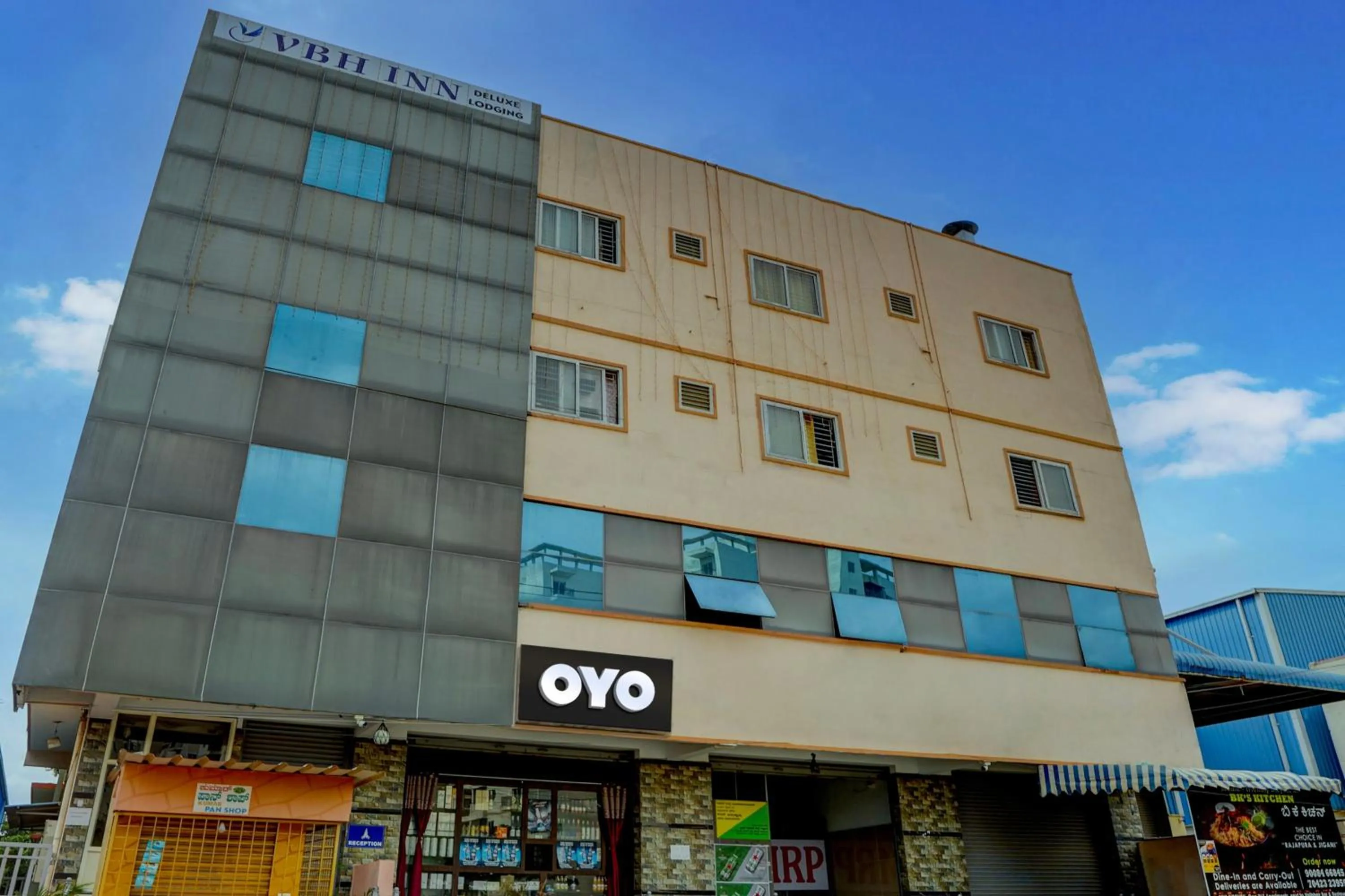 Facade/entrance in Hotel O VBH Inn