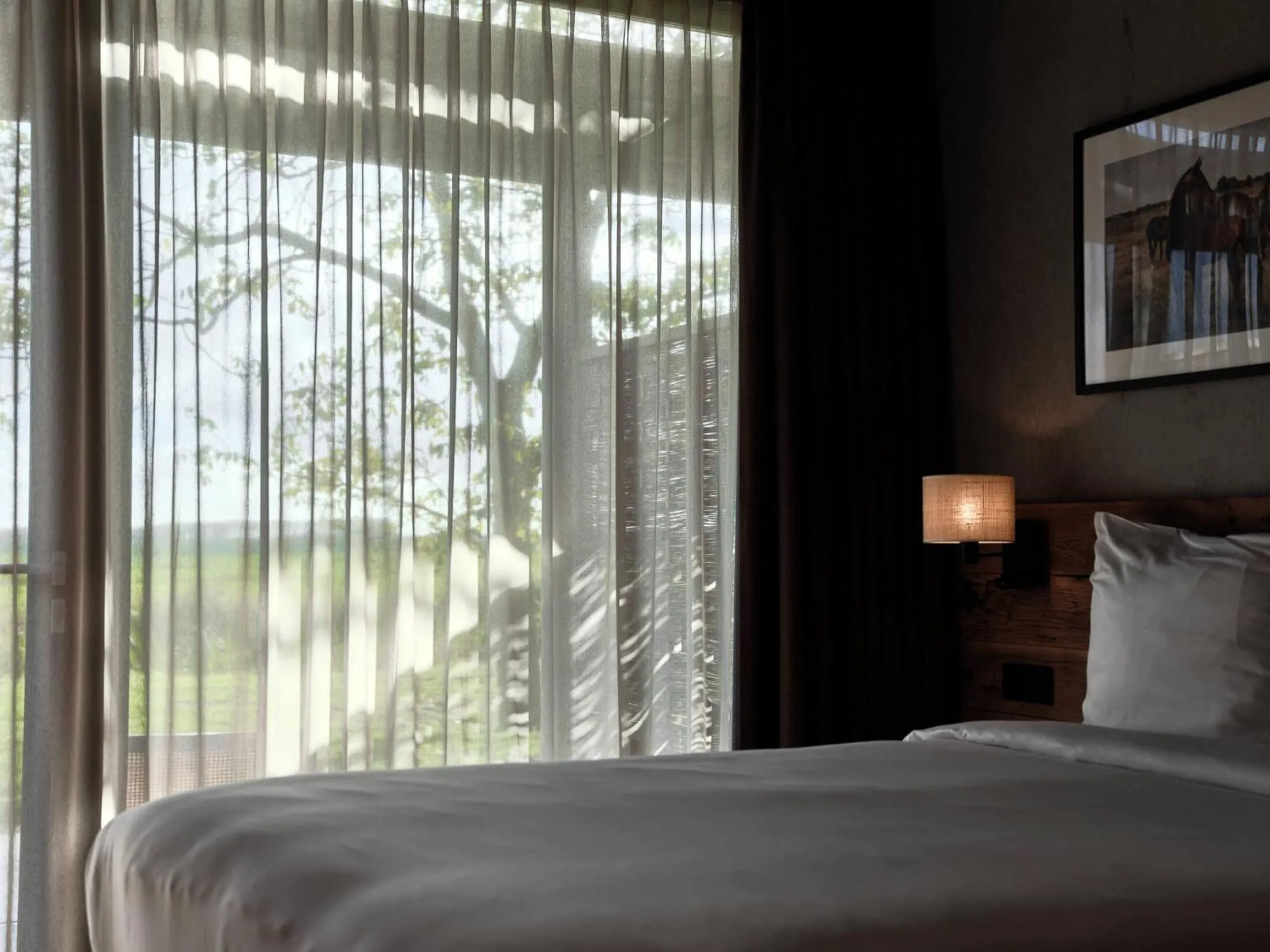 View (from property/room), Bed in Hajé Nieuwegein