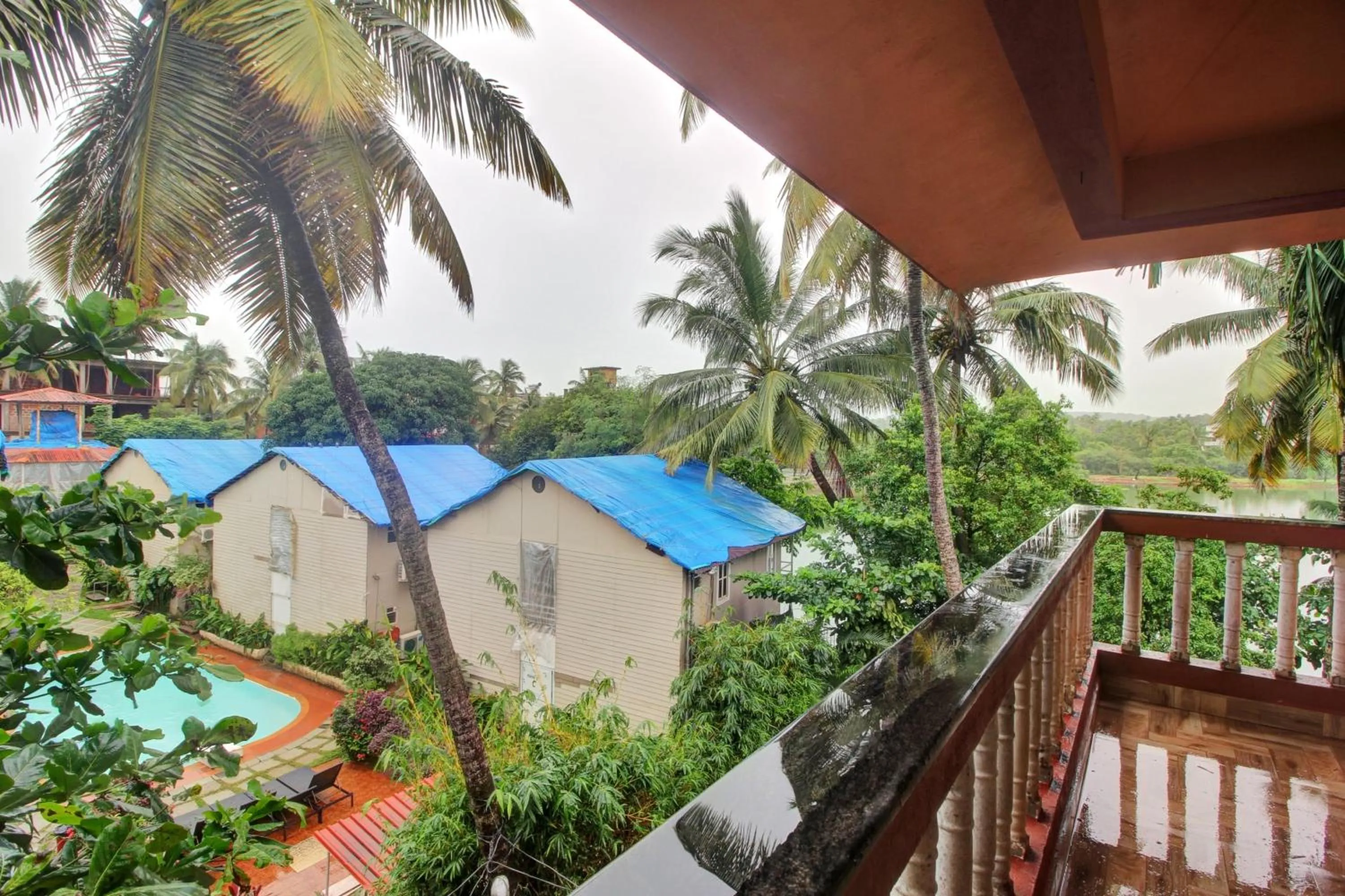 Balcony/Terrace in Hotel O Ferns Guest House