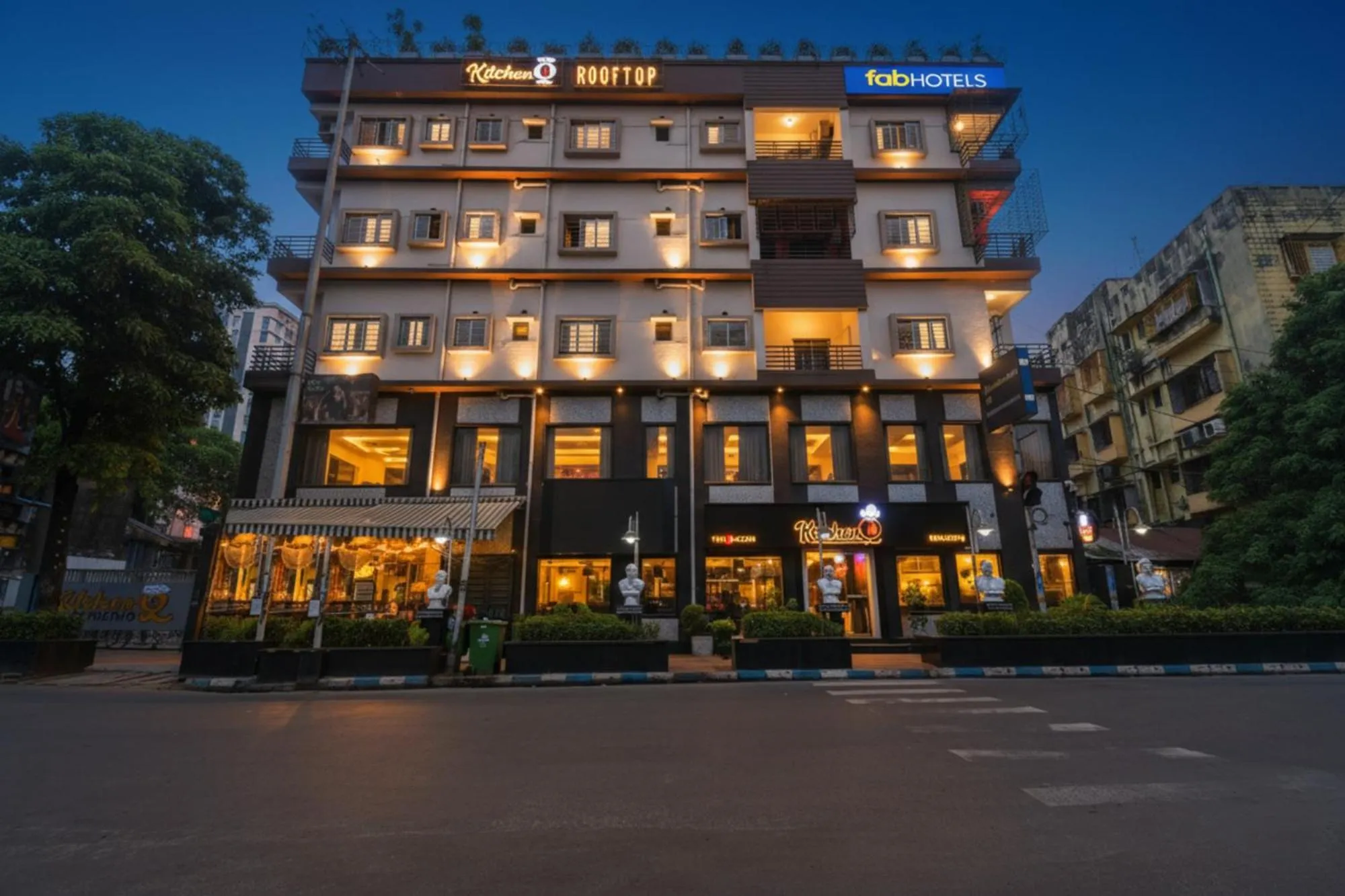 Property building in FabHotel Kitchen Q Inn - Belaghata