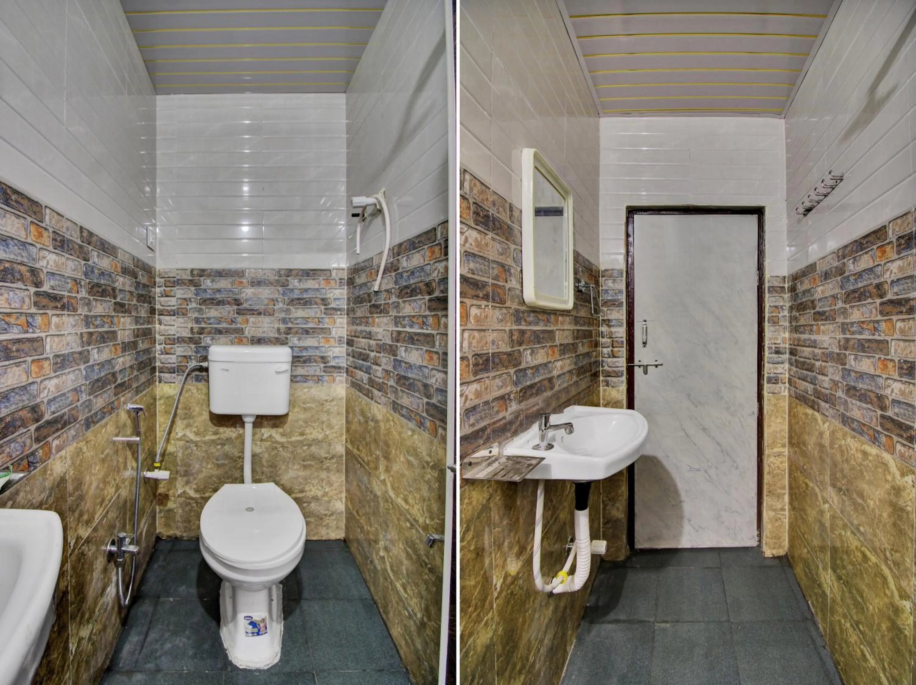 Bathroom in SPOT ON Hotel BRC Inn