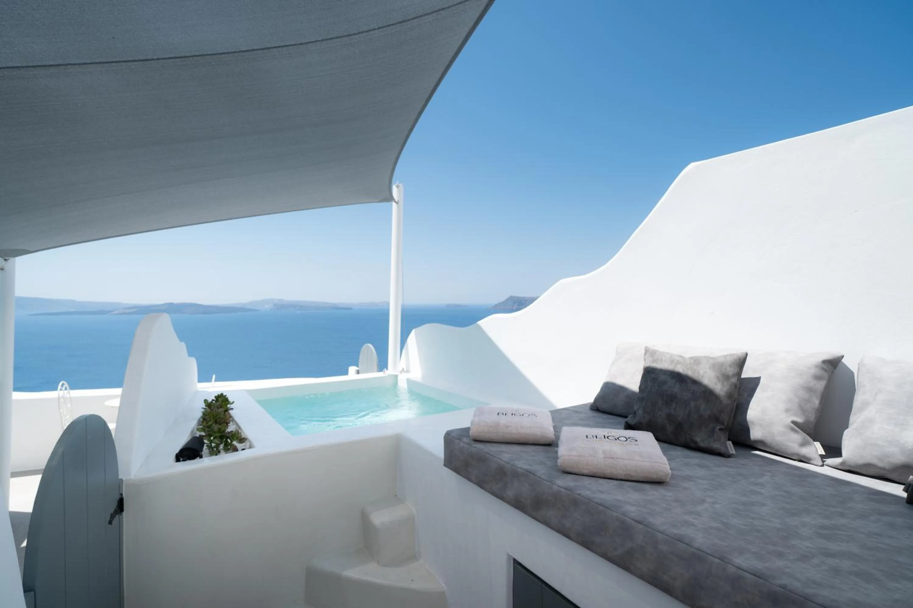 Natural landscape in Bligos Villas