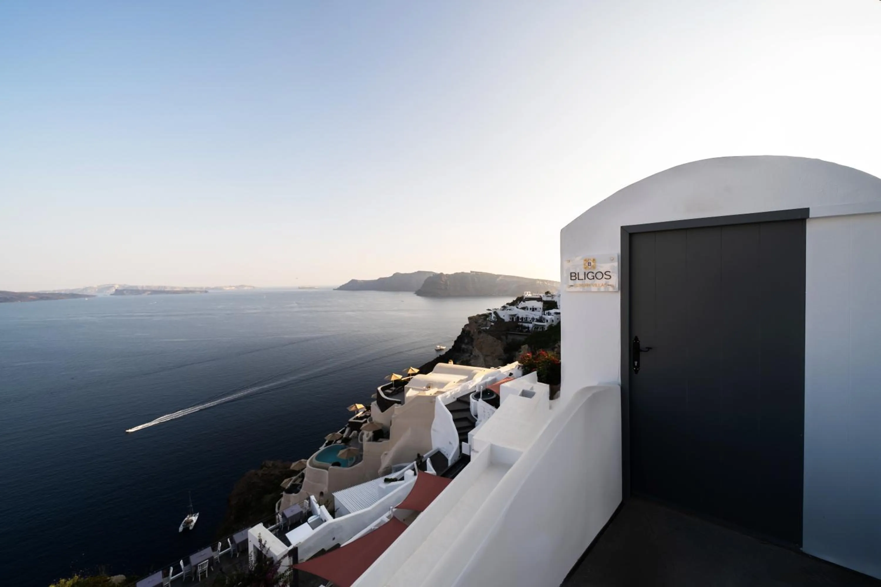 Natural landscape in Bligos Villas