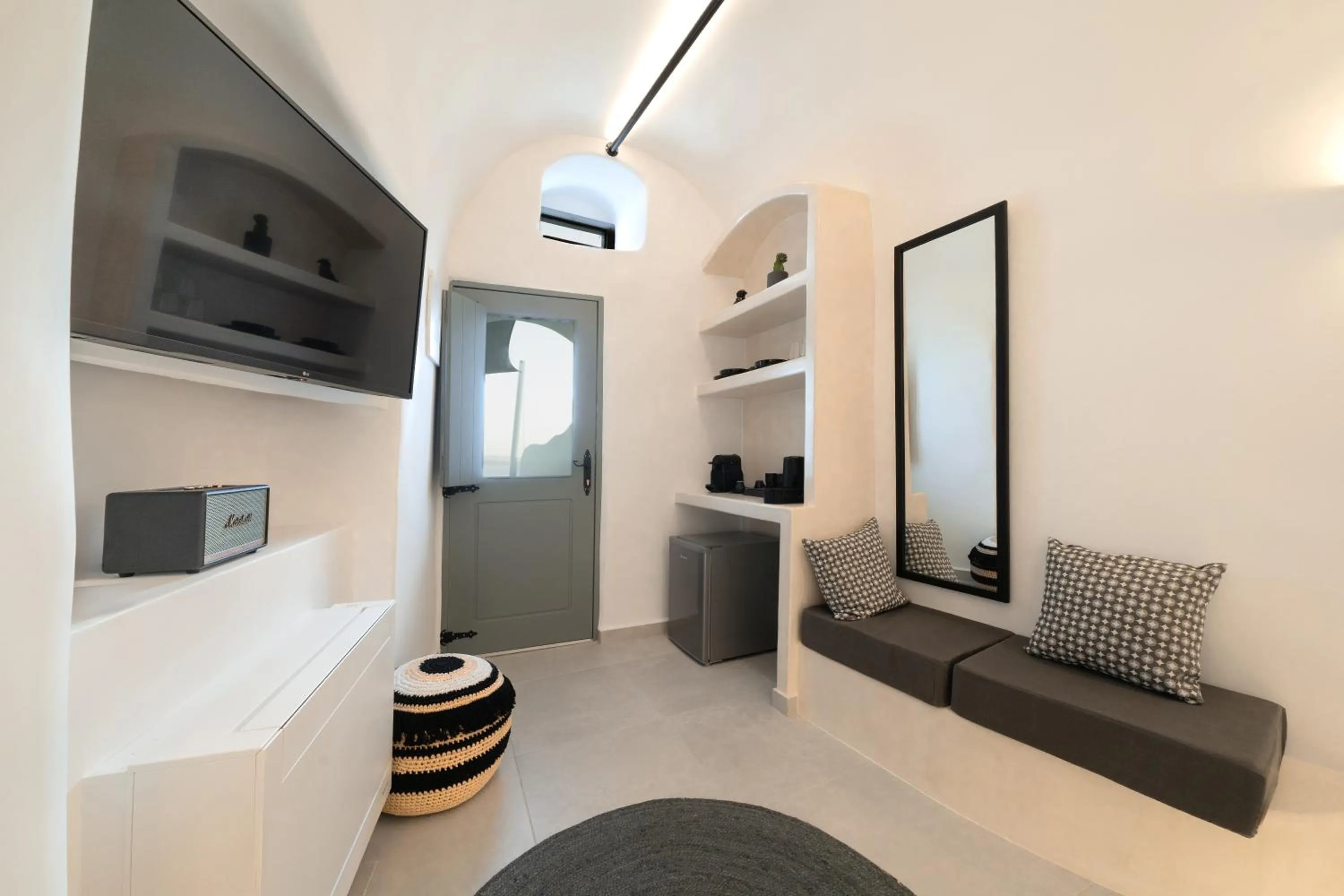 Seating area in Bligos Villas