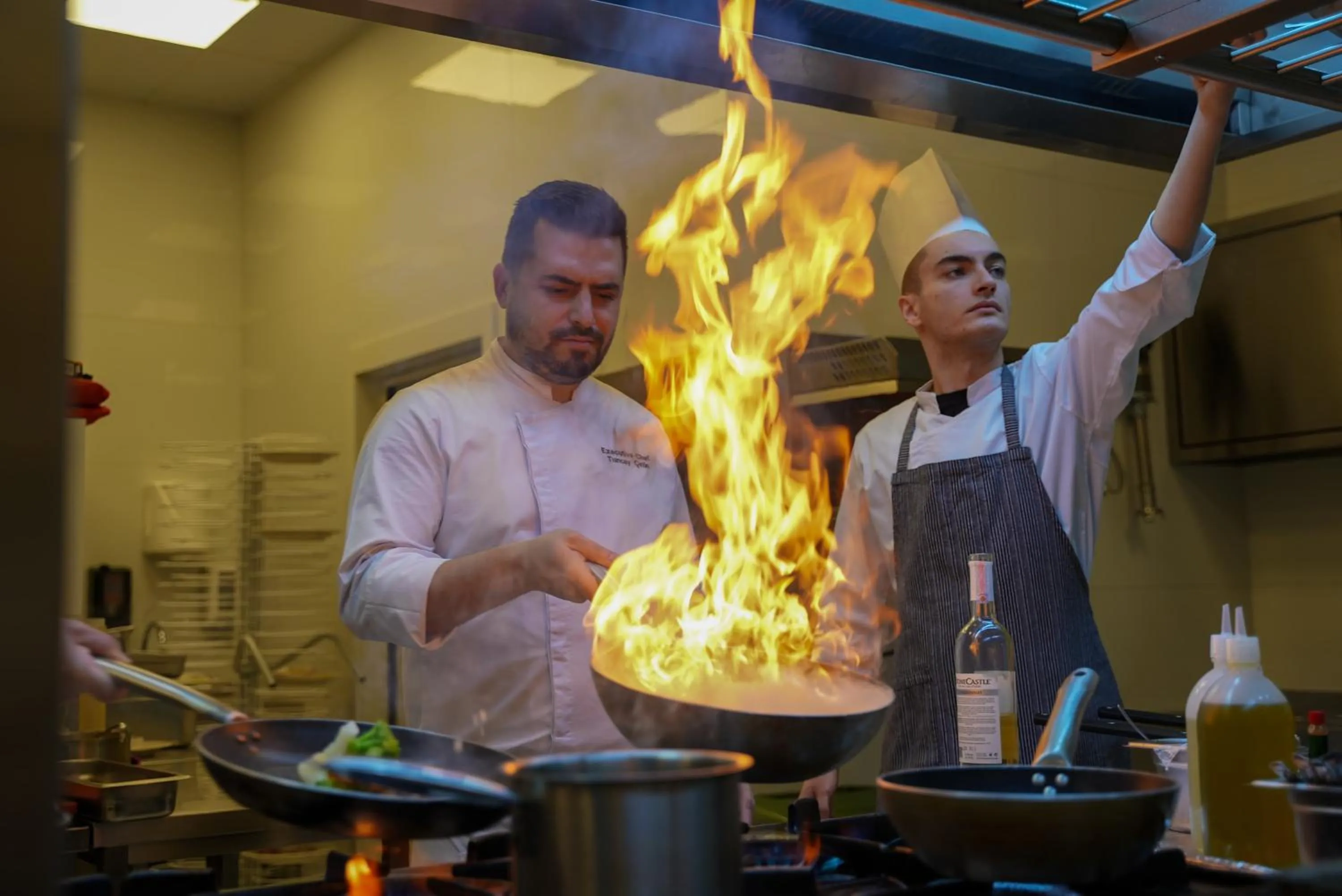 kitchen in Mercure Prishtina City
