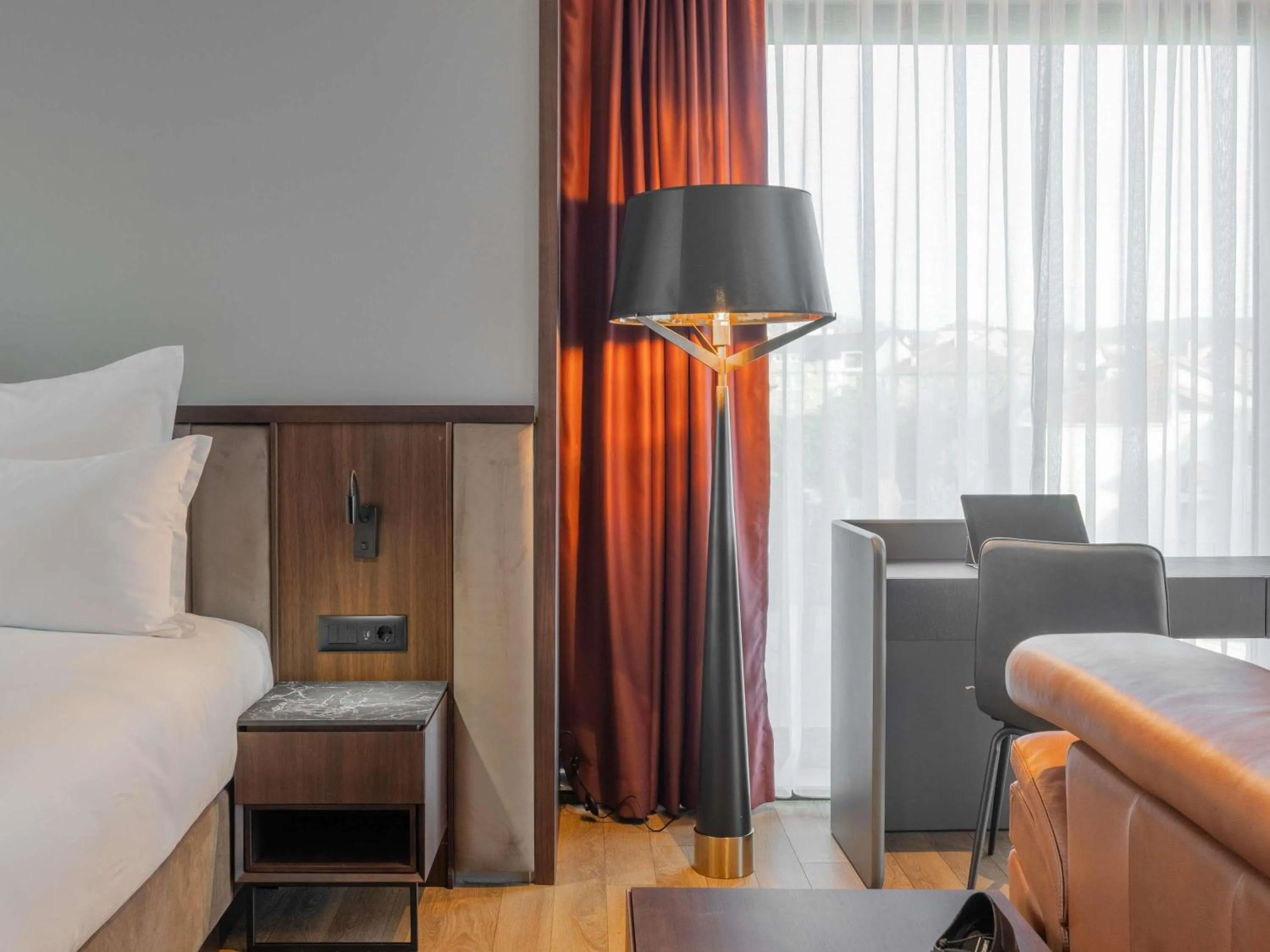 Bedroom, Bed in Mercure Prishtina City