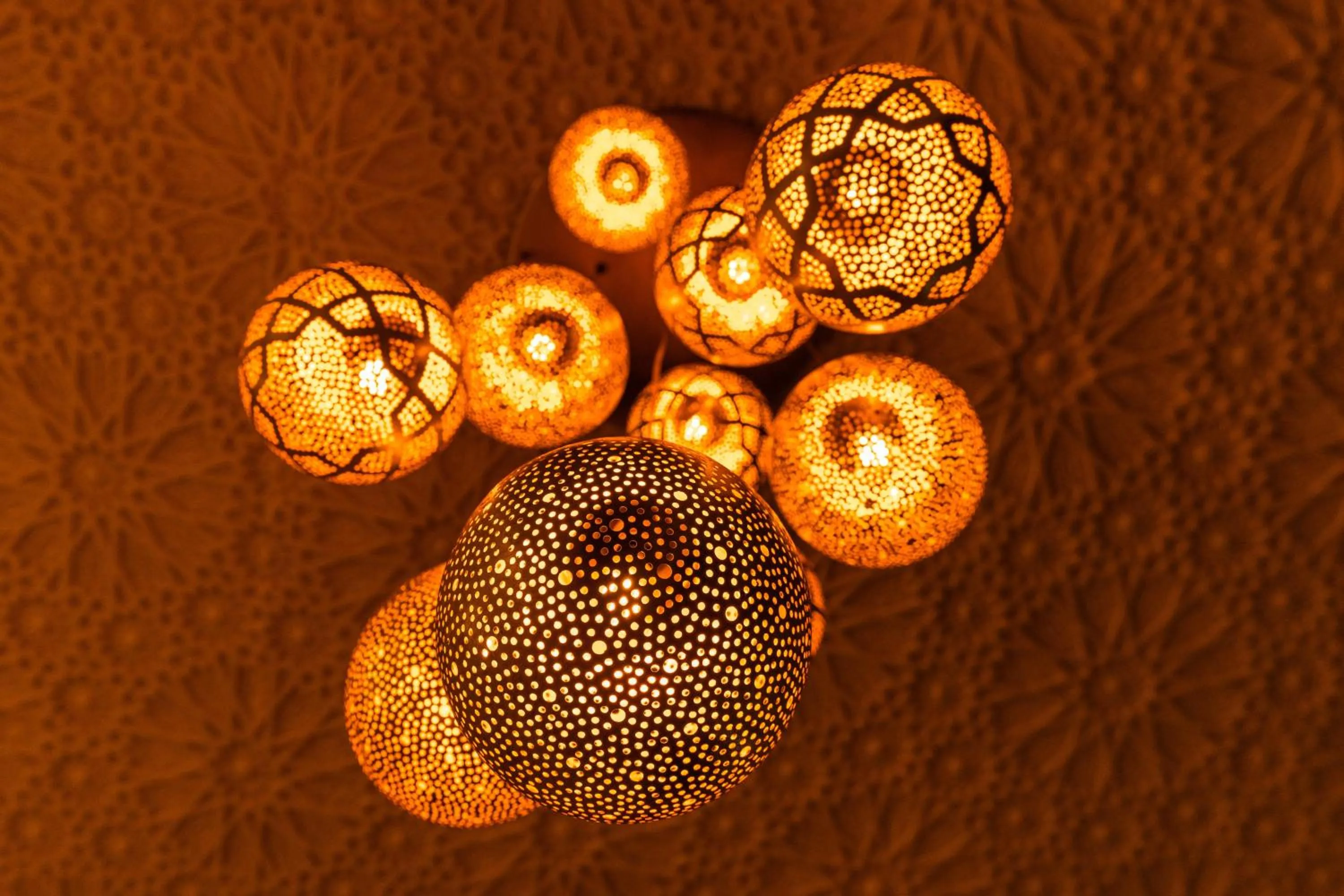 Decorative detail in Riad L'ECOLE