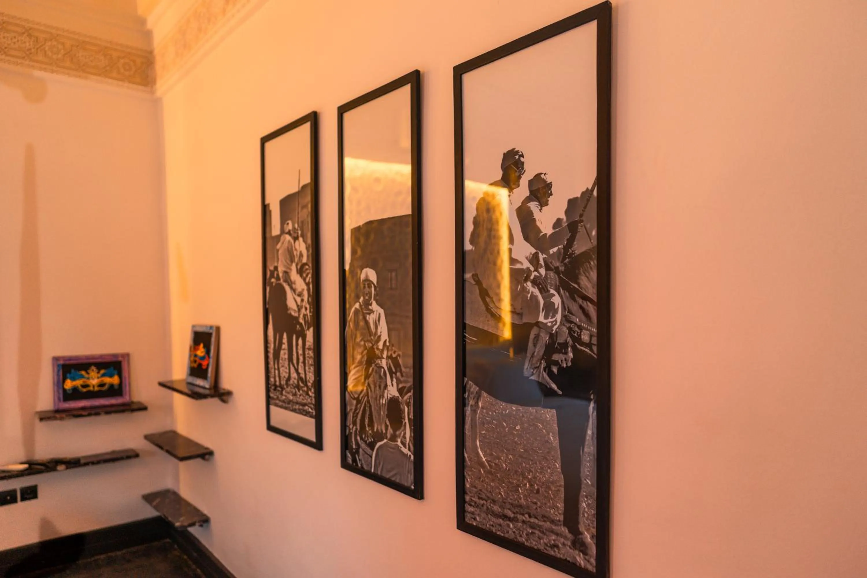 Decorative detail in Riad L'ECOLE