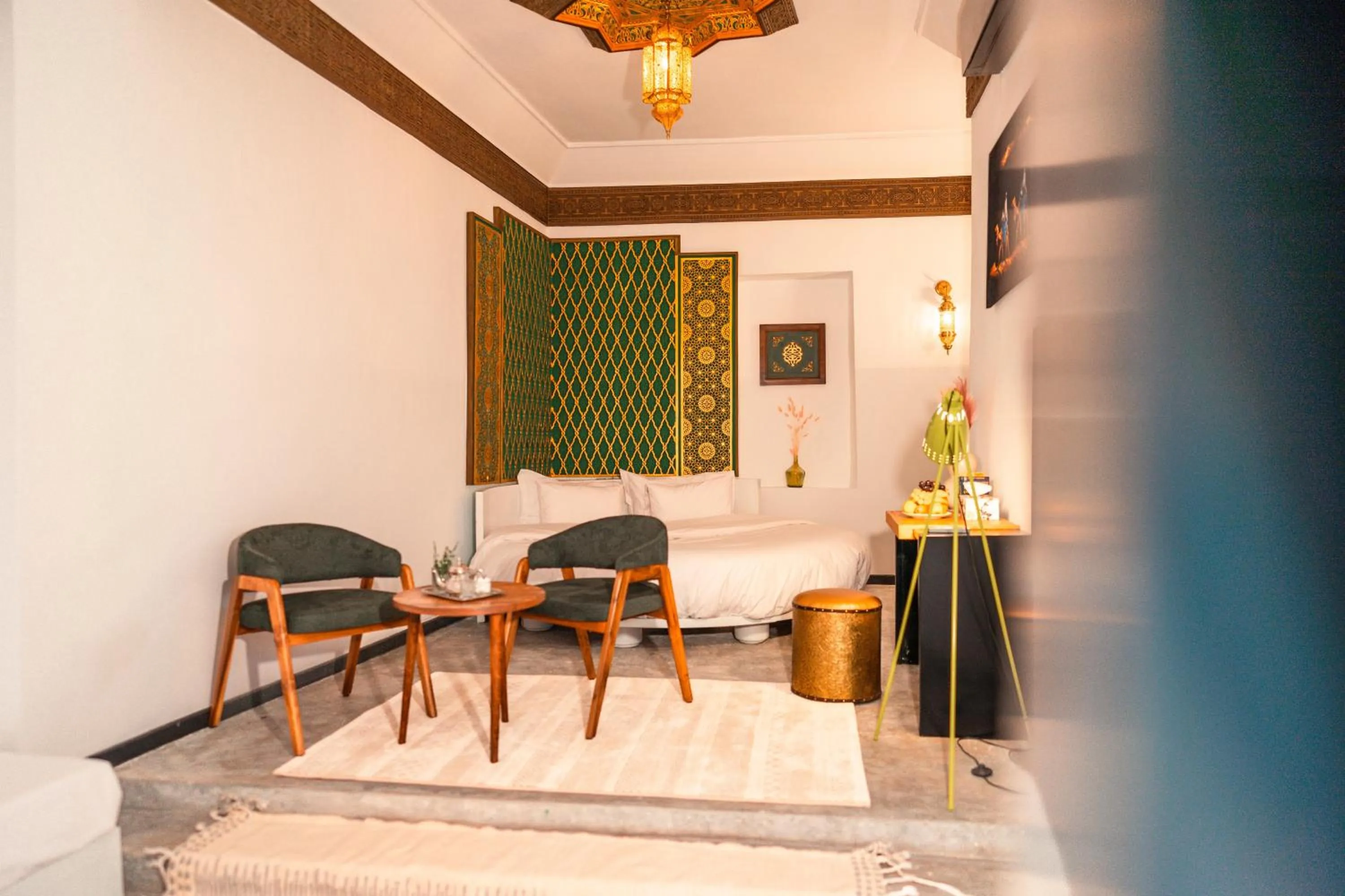 Living room in Riad L'ECOLE