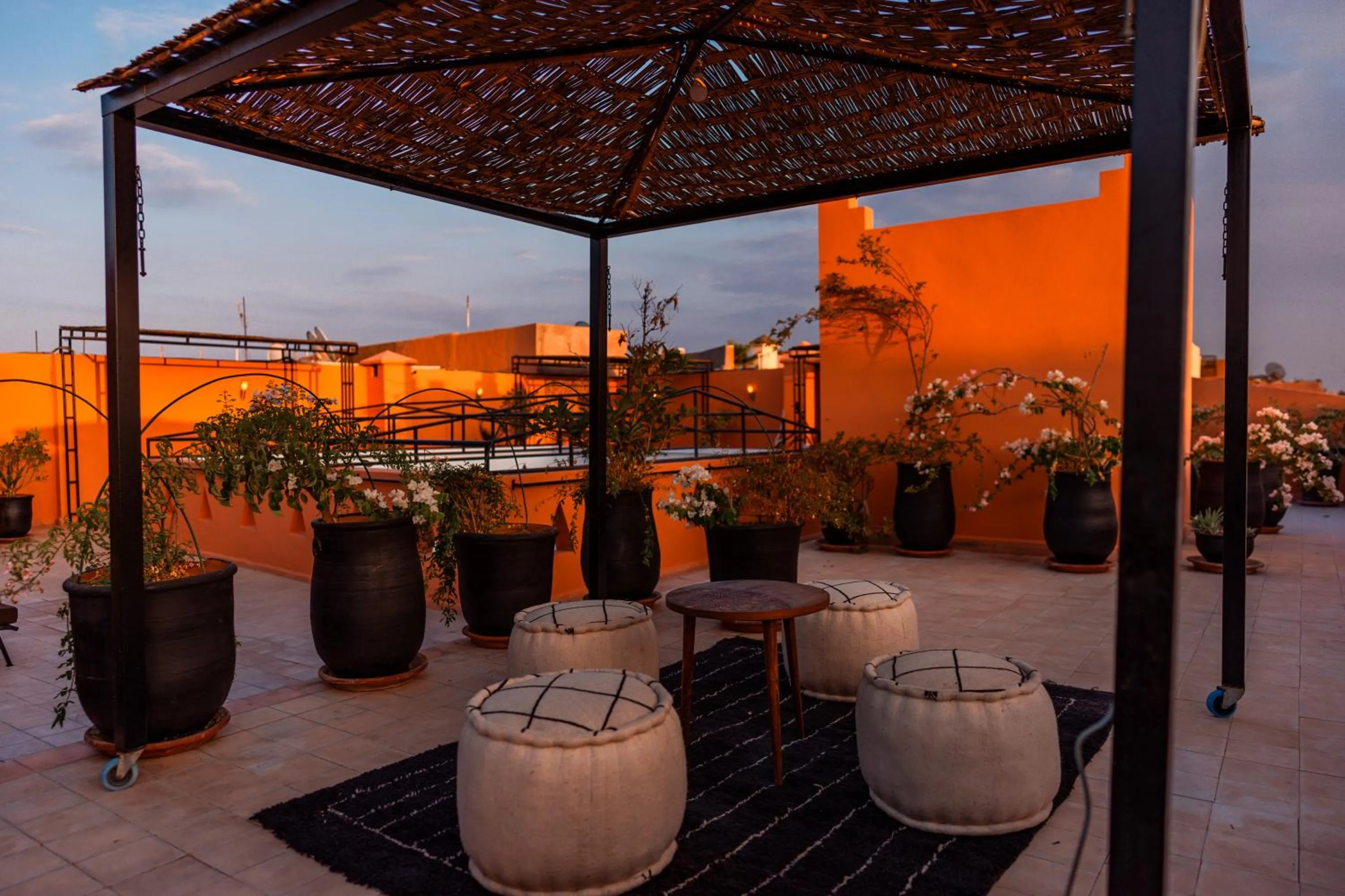 Balcony/Terrace in Riad L'ECOLE