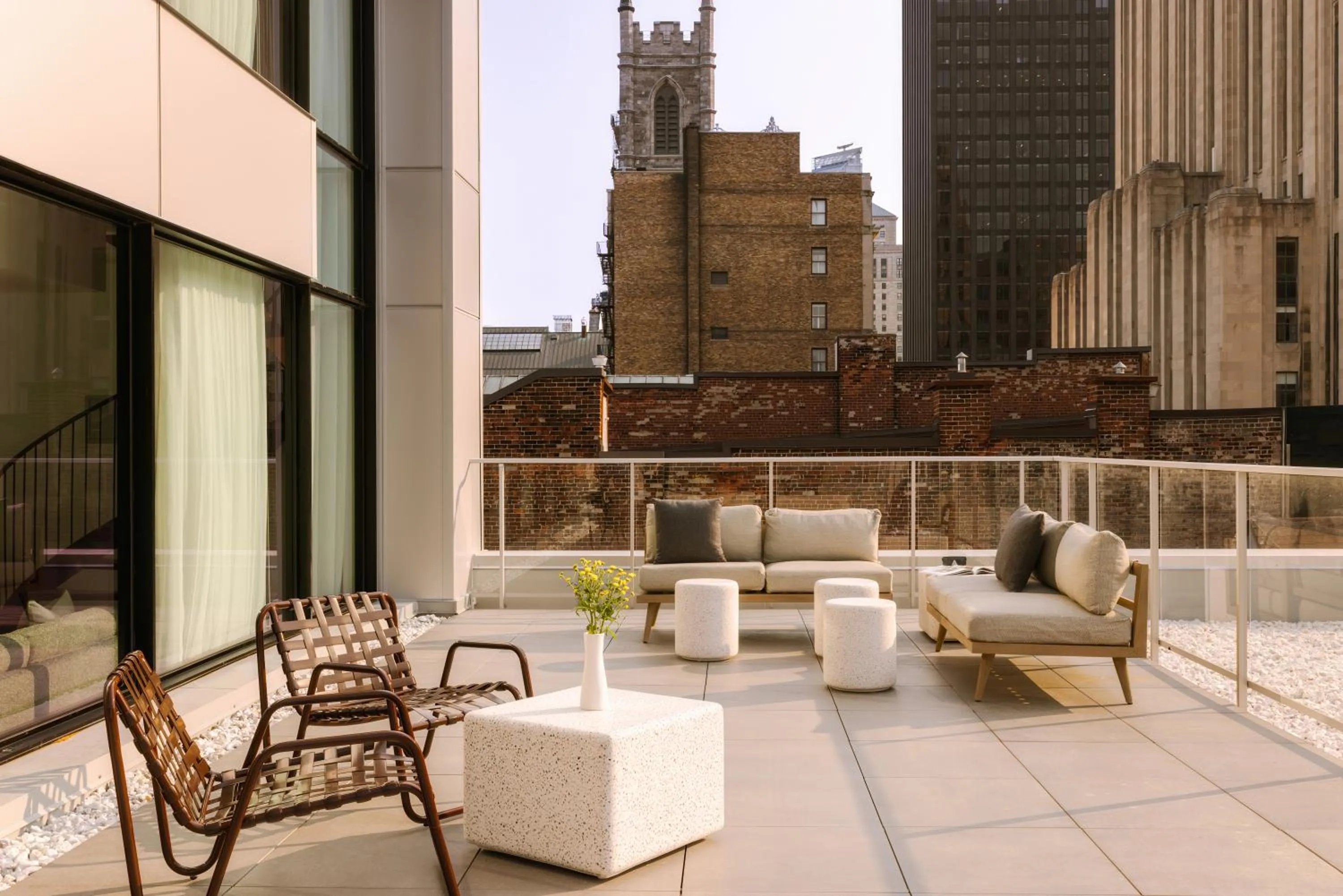 Balcony/Terrace in Bresoles Hotel