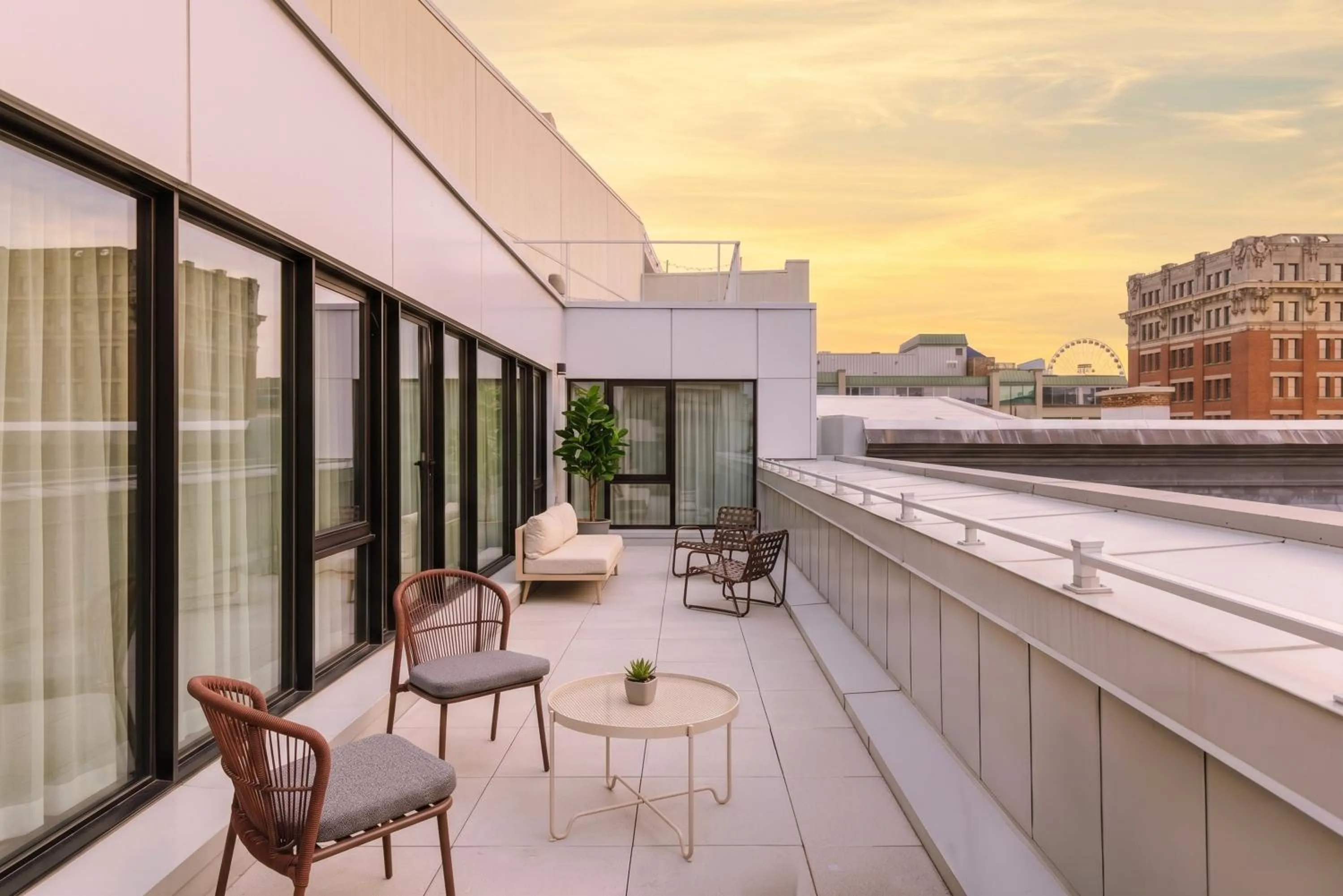 Balcony/Terrace in Bresoles Hotel