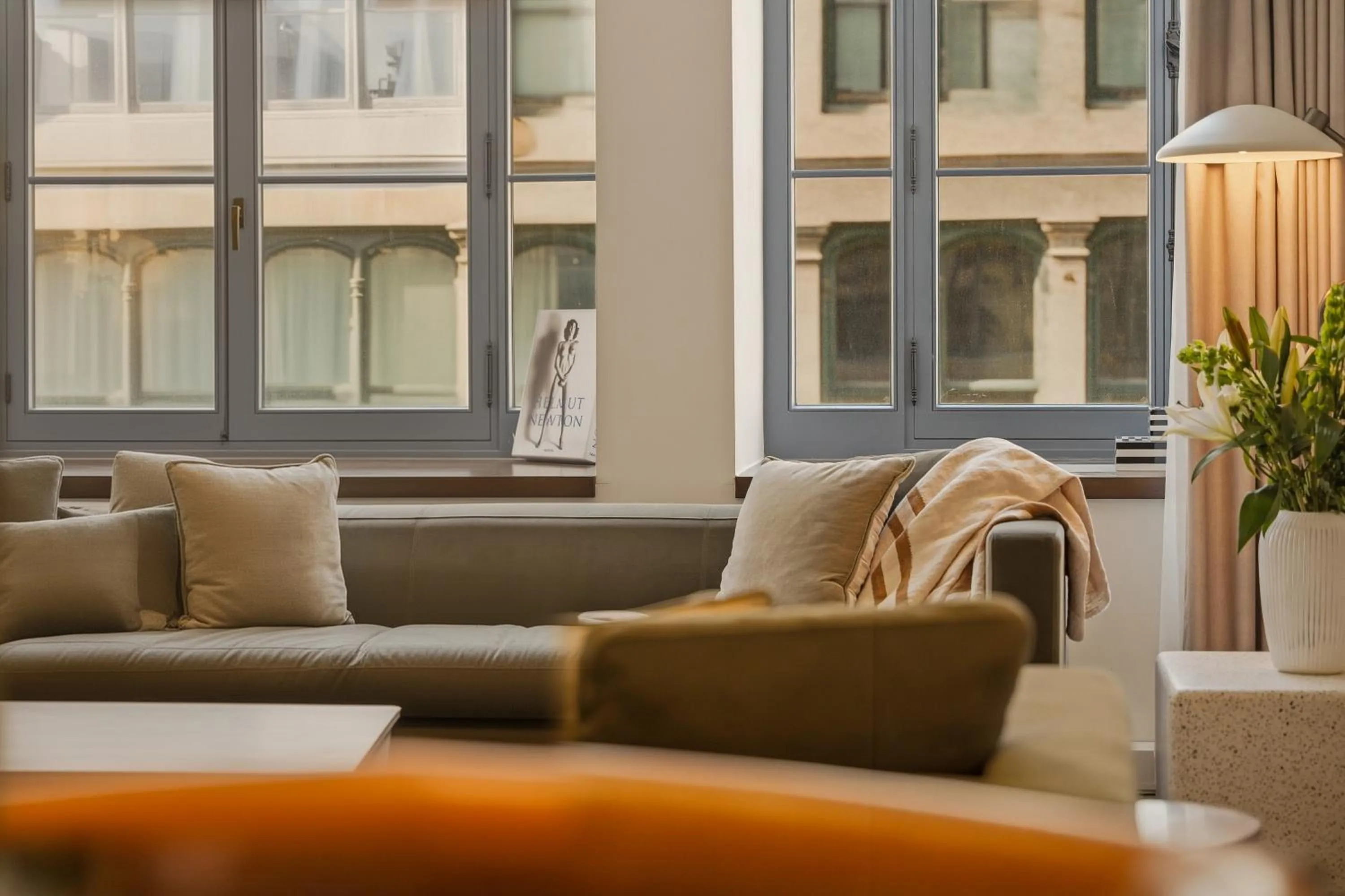 Living room in Bresoles Hotel