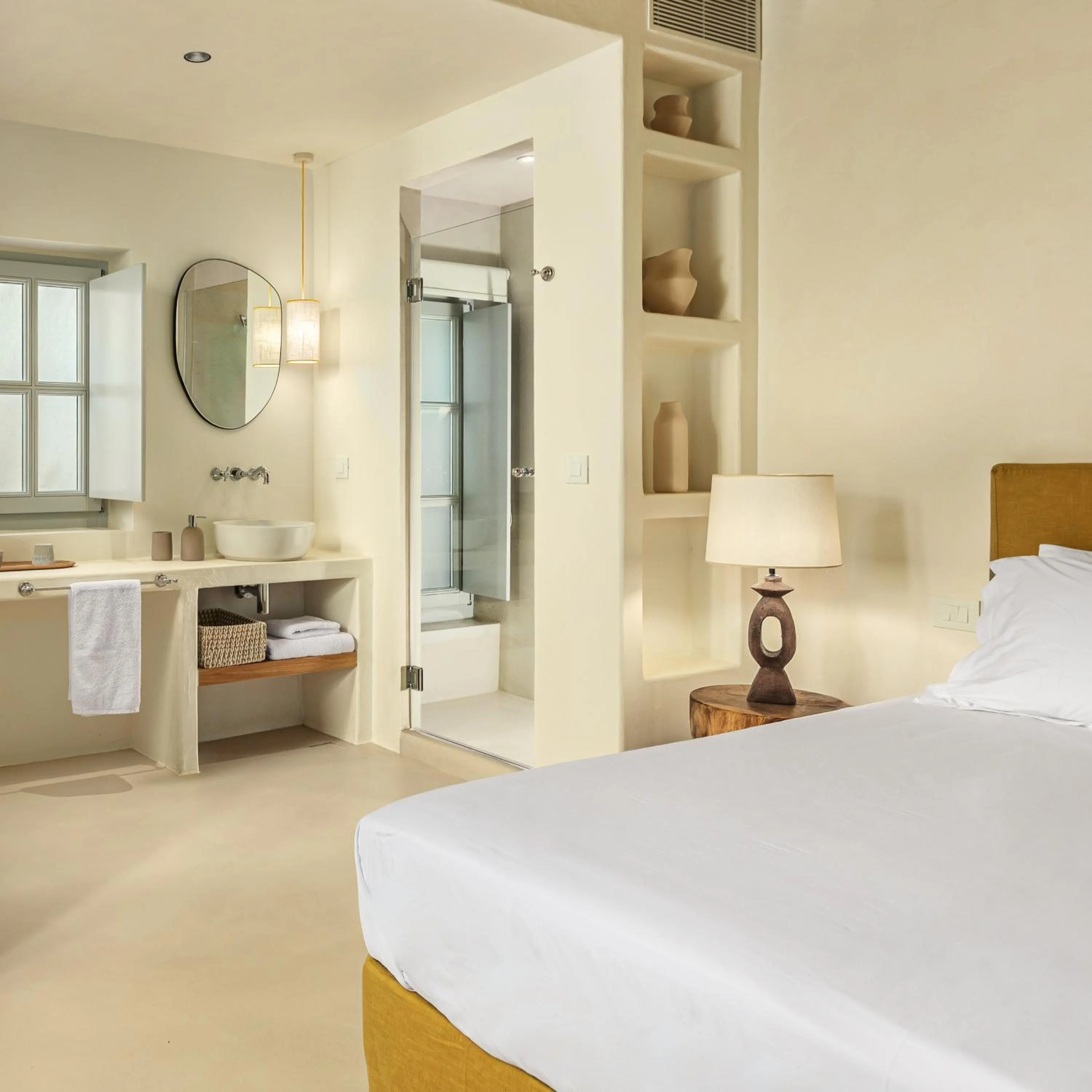 Bathroom, Bed in Teresa Spetses
