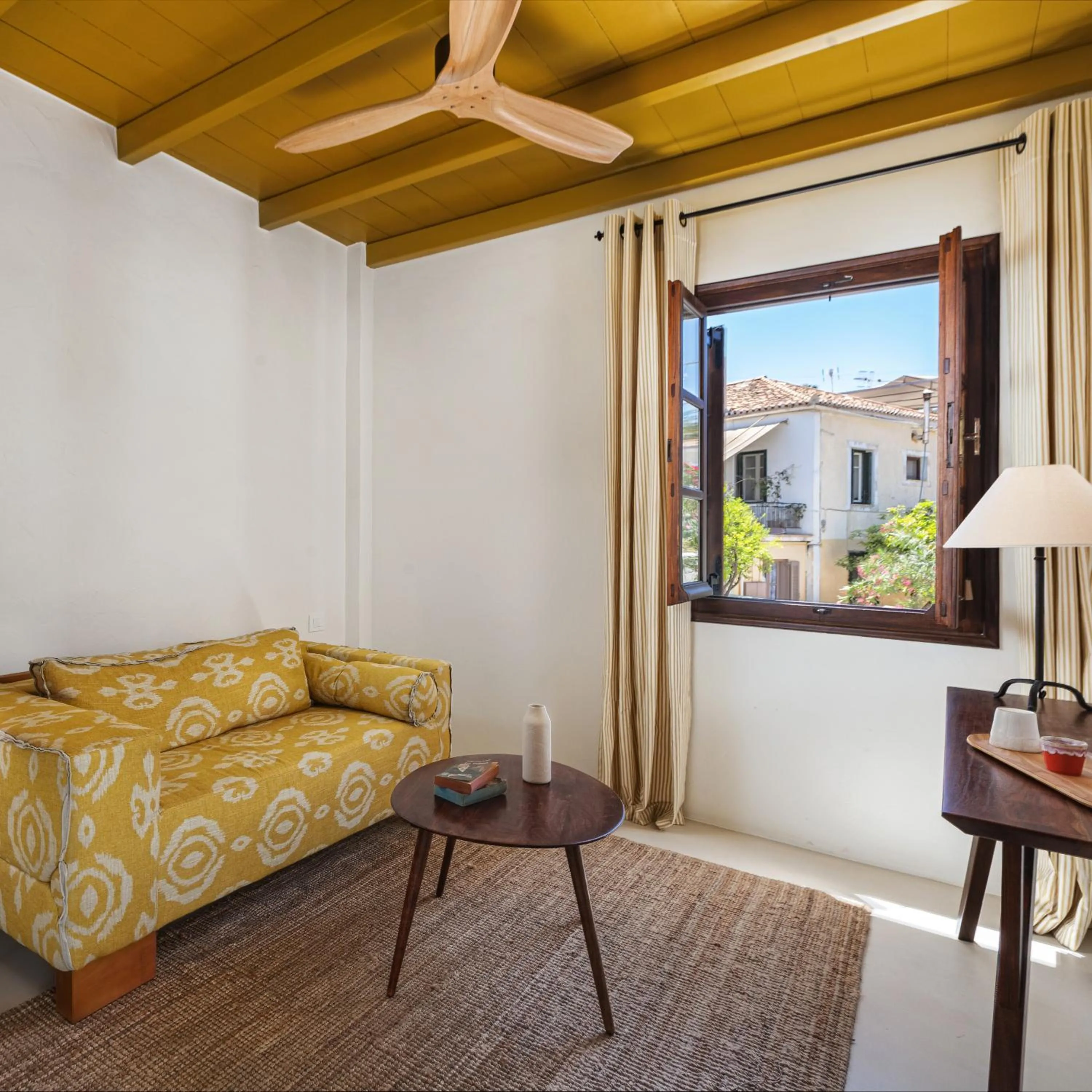 Seating area in Teresa Spetses