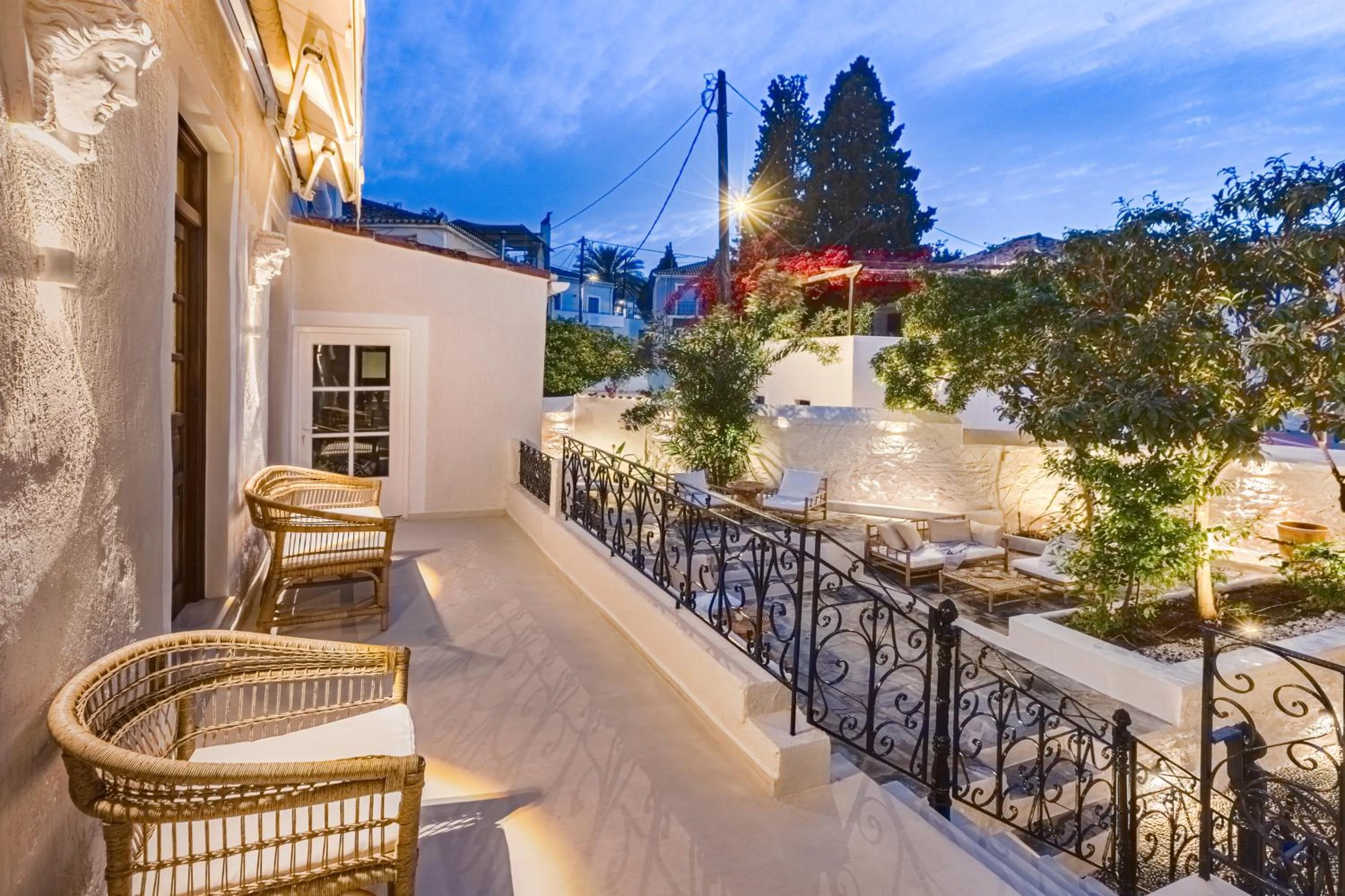 Balcony/Terrace in Teresa Spetses
