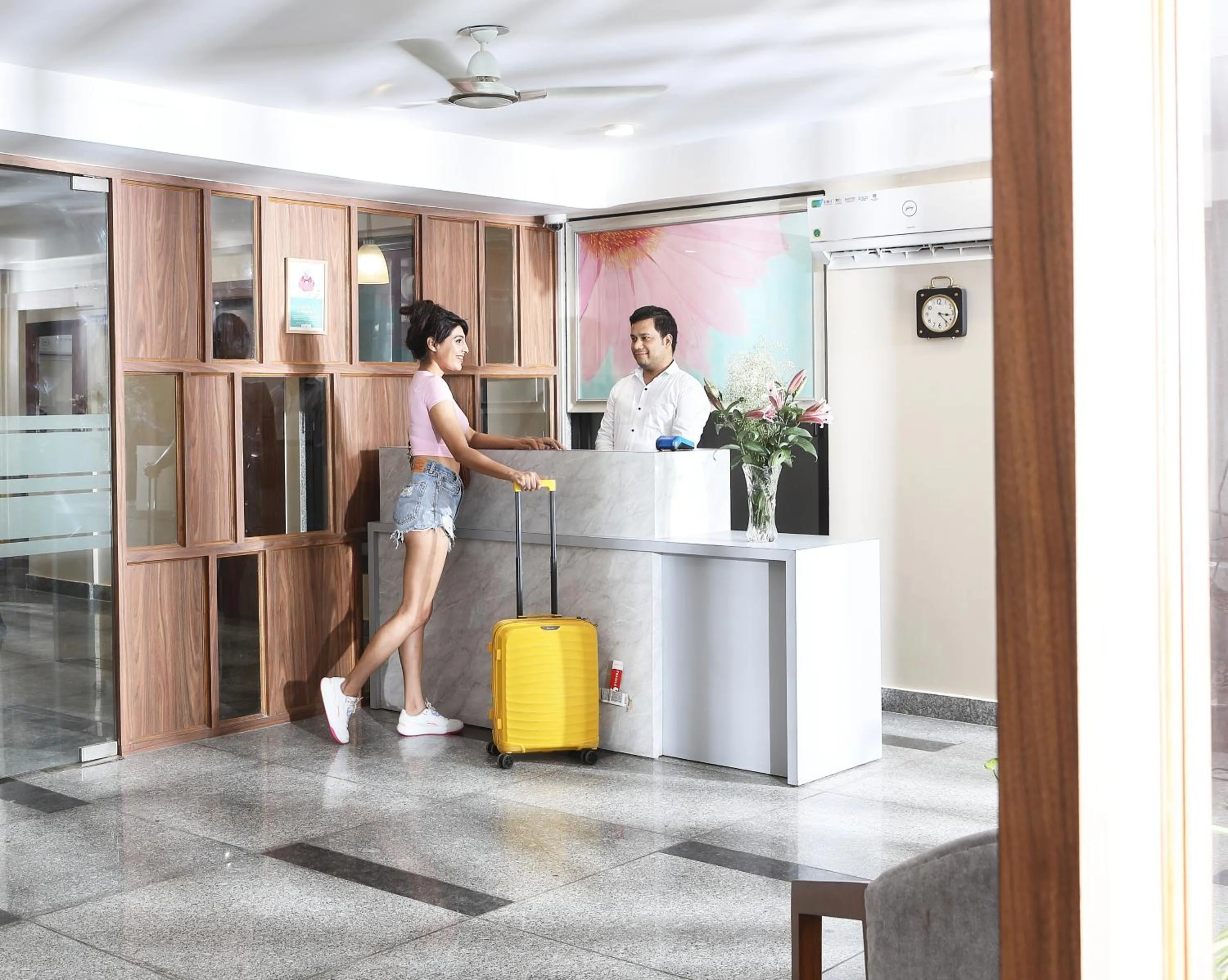 Lobby or reception in Perch Arbor Cyber City