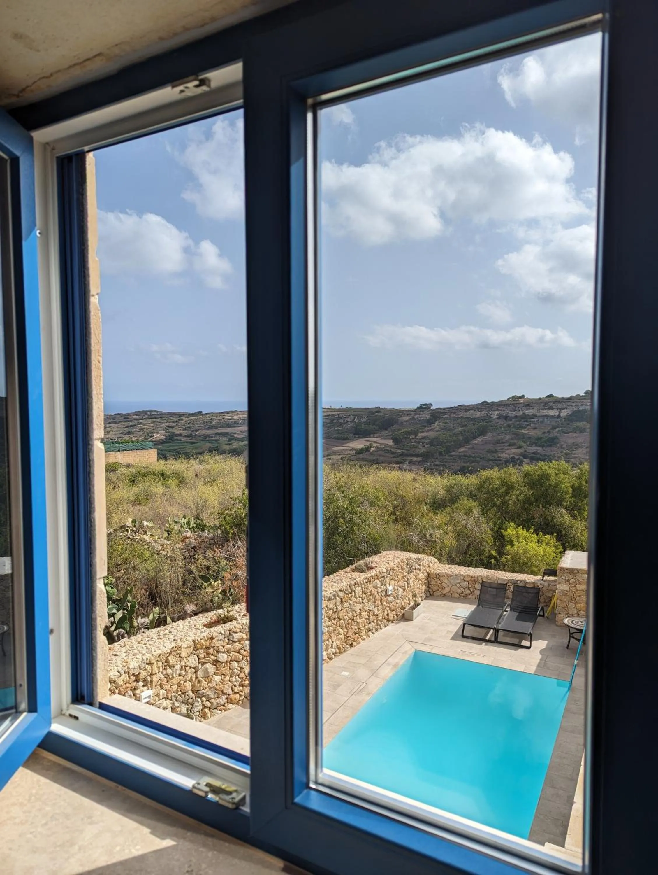 Pool view in Sea Holly Gozo