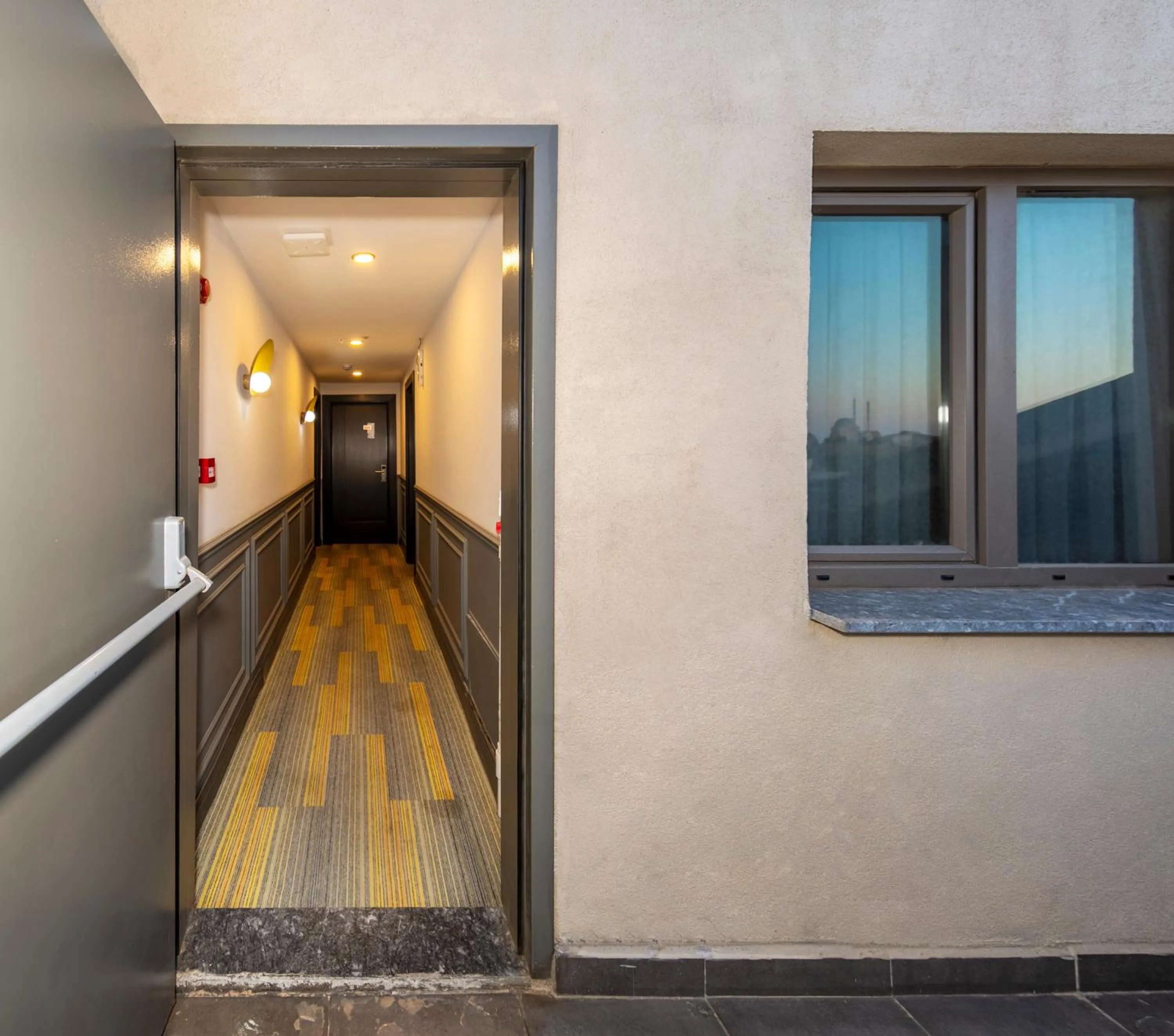 Family in The Great Airport Hotel & Restaurant